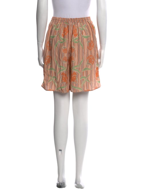 Natalie Martin Striped Mini Shorts