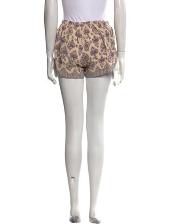 Natalie Martin Printed Mini Shorts