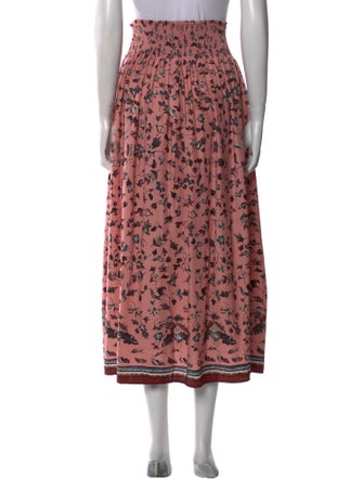 Natalie Martin Silk Midi Length Skirt