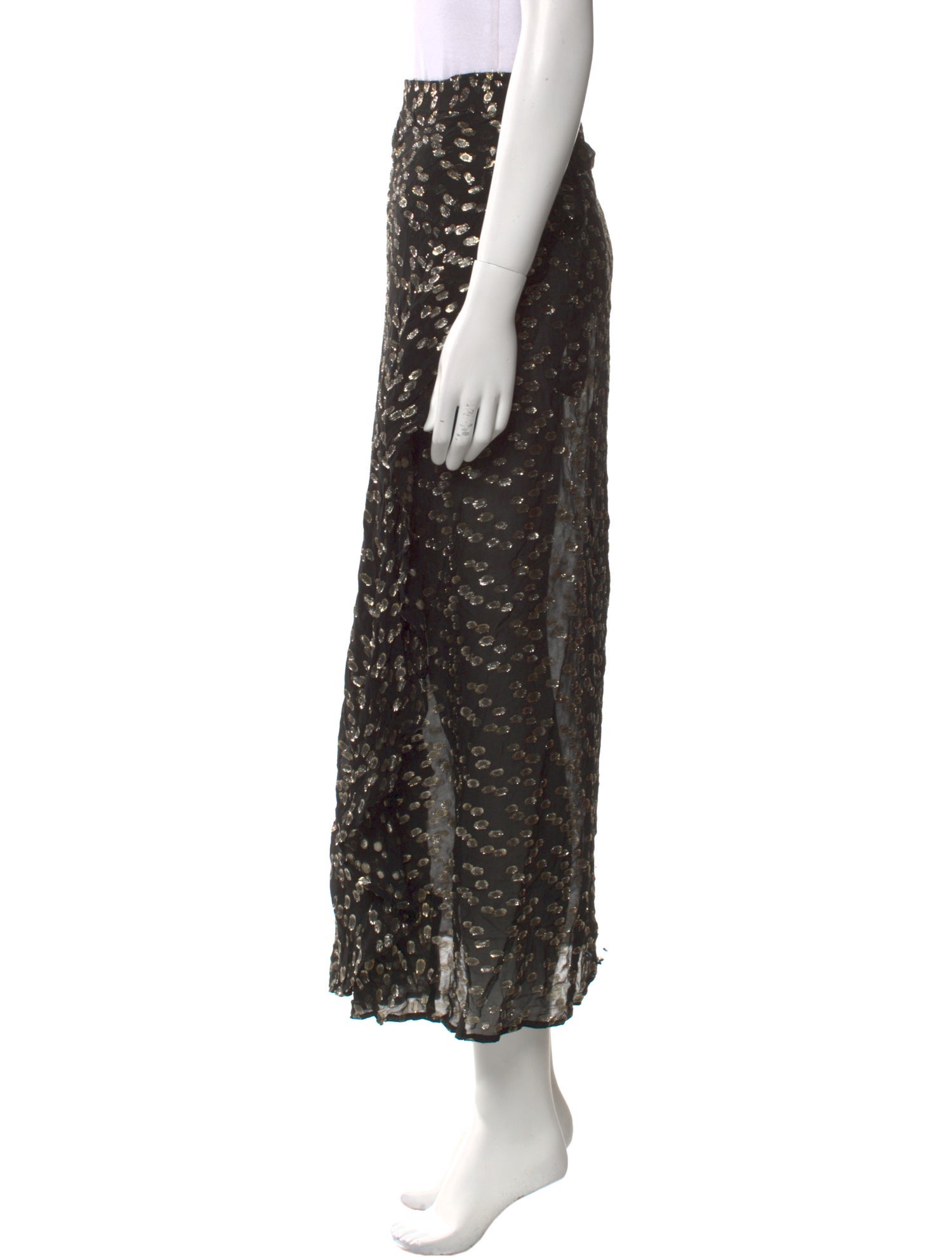 Natalie Martin Printed Midi Length Skirt