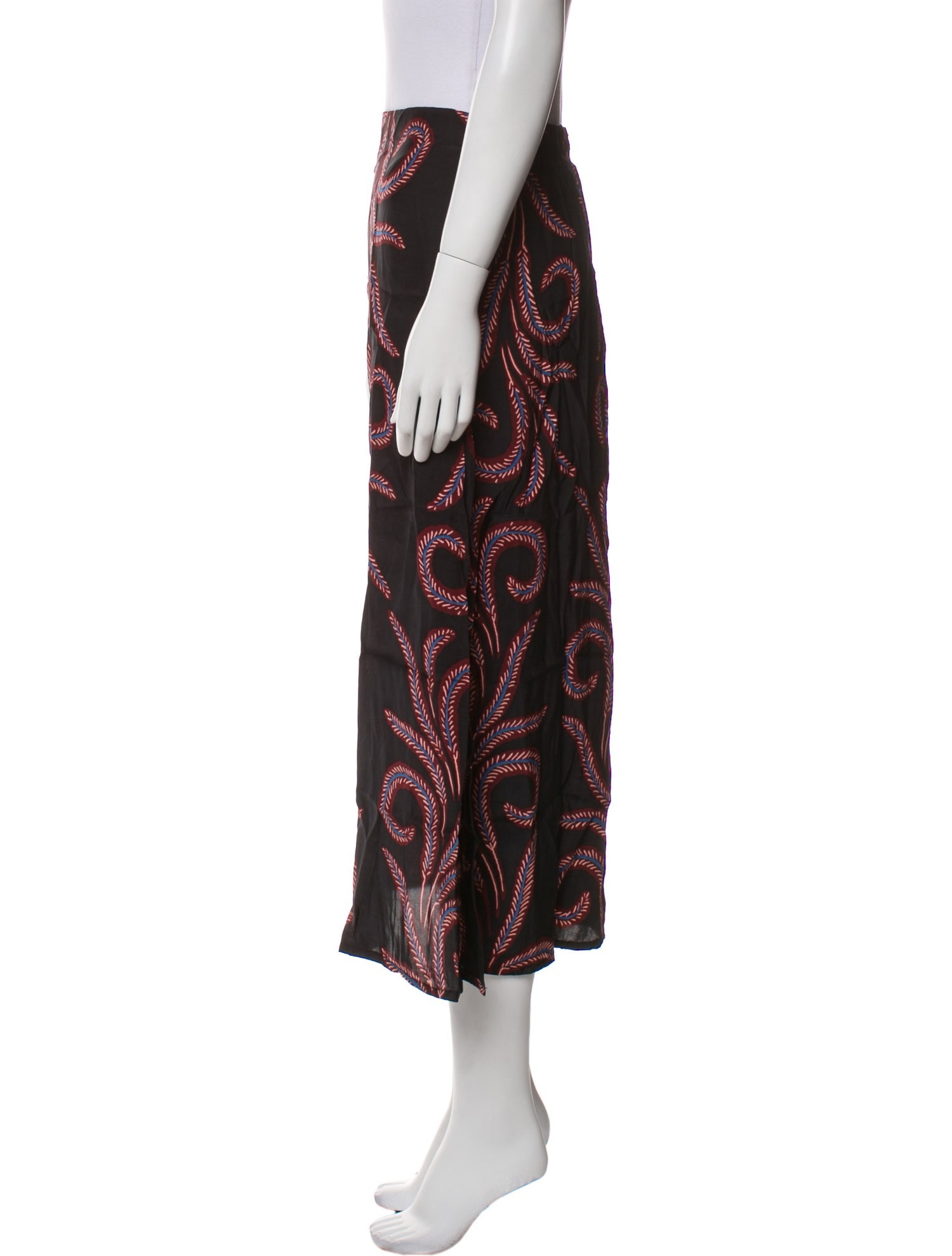 Natalie Martin Silk Midi Length Skirt w/ Tags