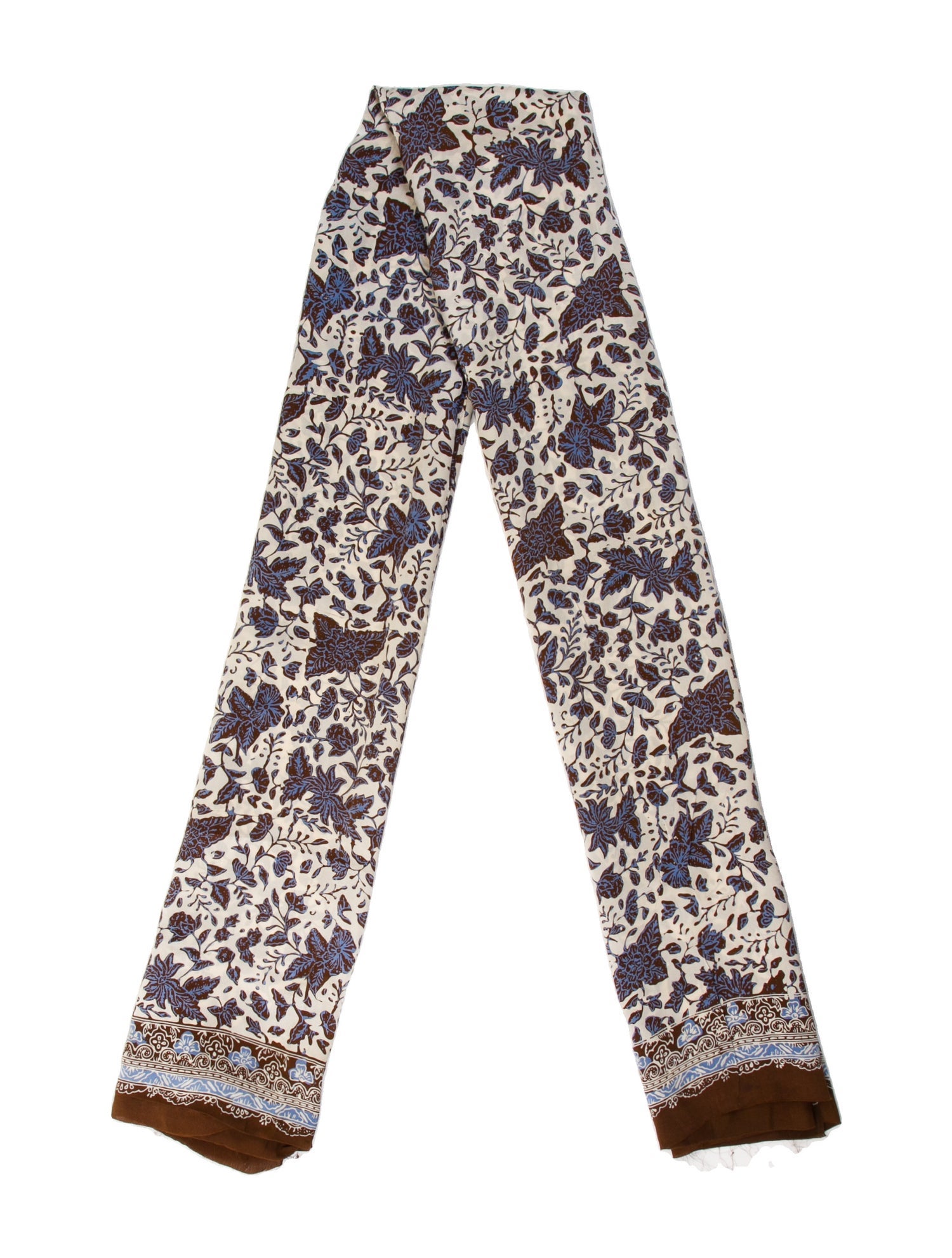 Natalie Martin Chasse en Inde Mousseline Stole Silk Scarf