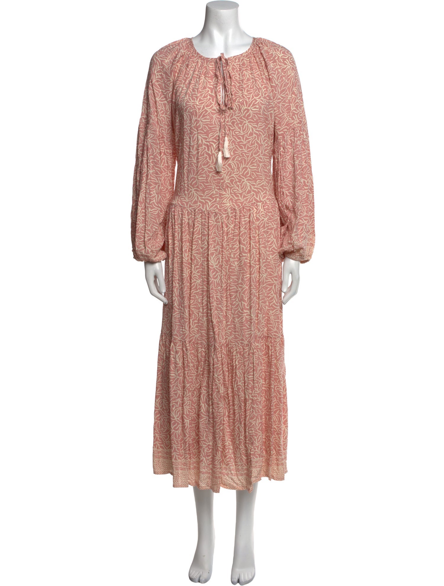 Natalie Martin Paisley Print Long Dress w/ Tags