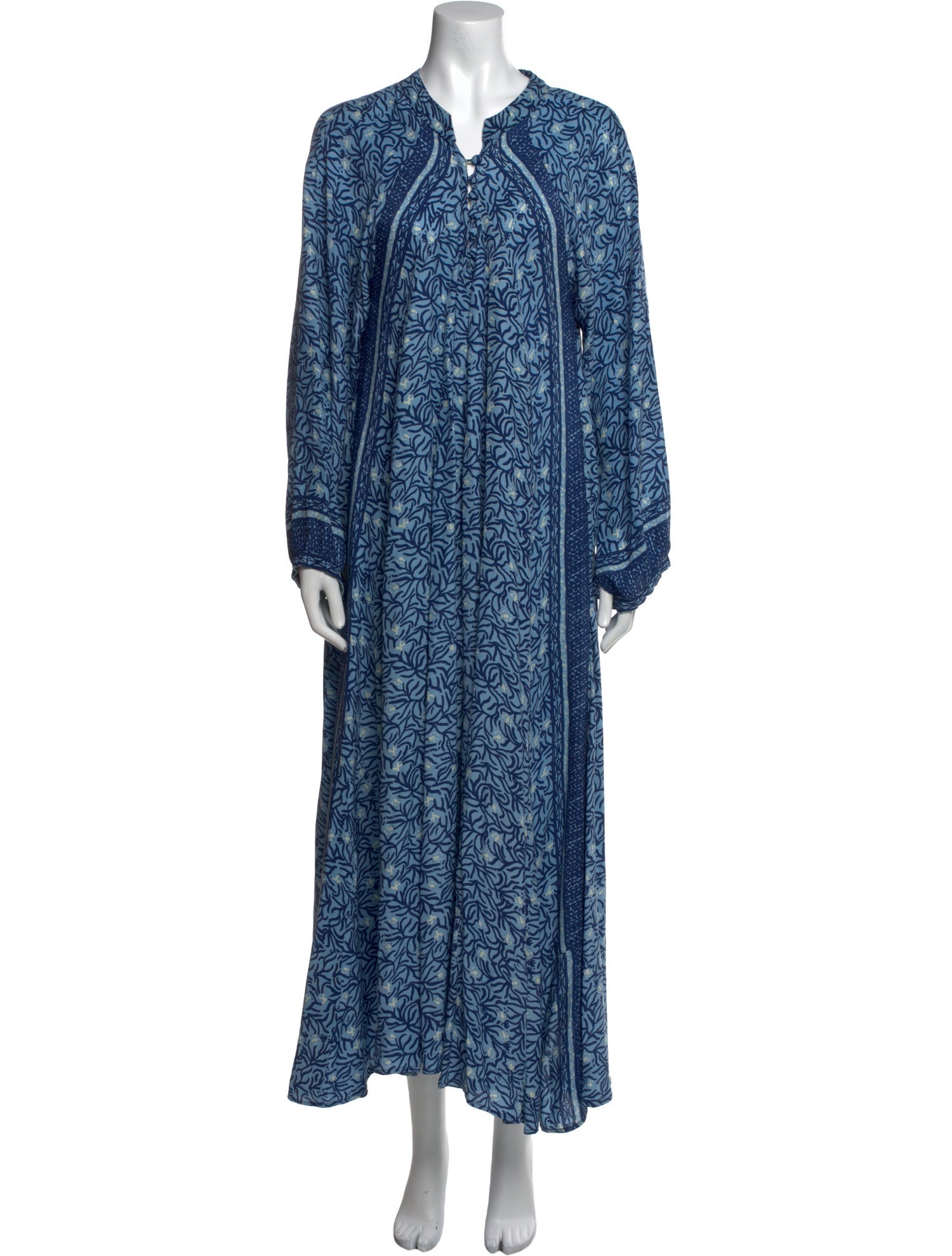 Natalie Martin Silk Long Dress