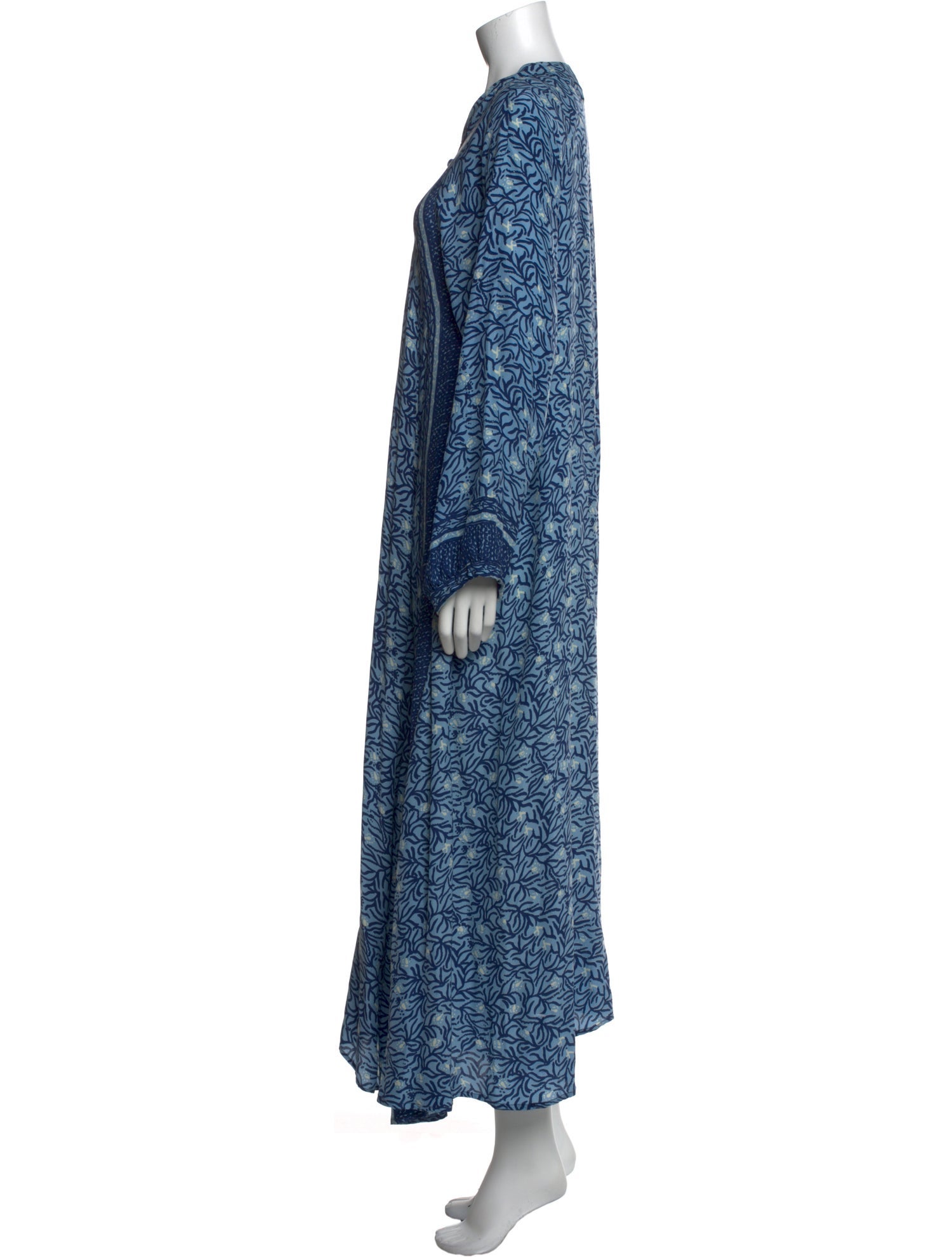 Natalie Martin Silk Long Dress