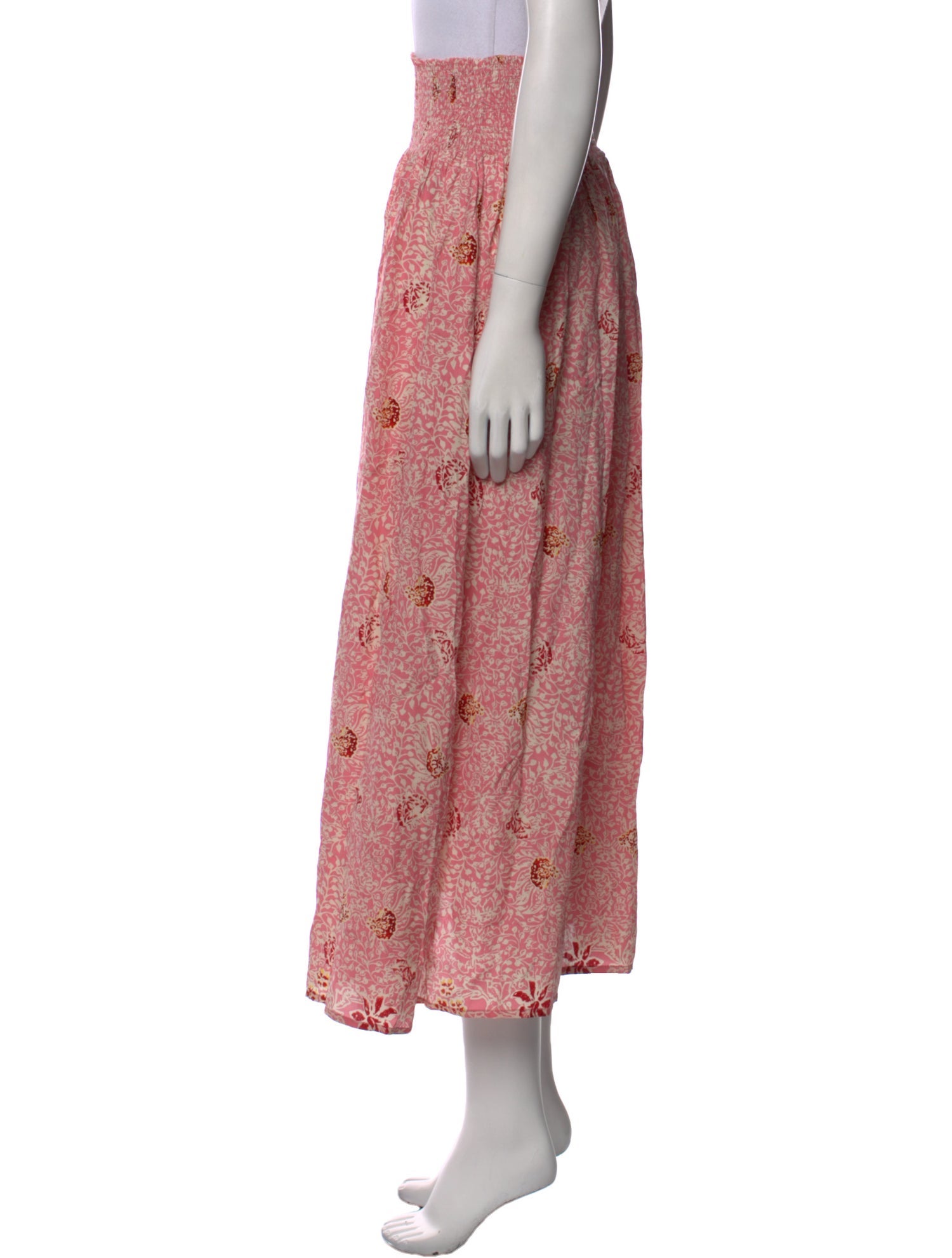 Natalie Martin Silk Midi Length Skirt