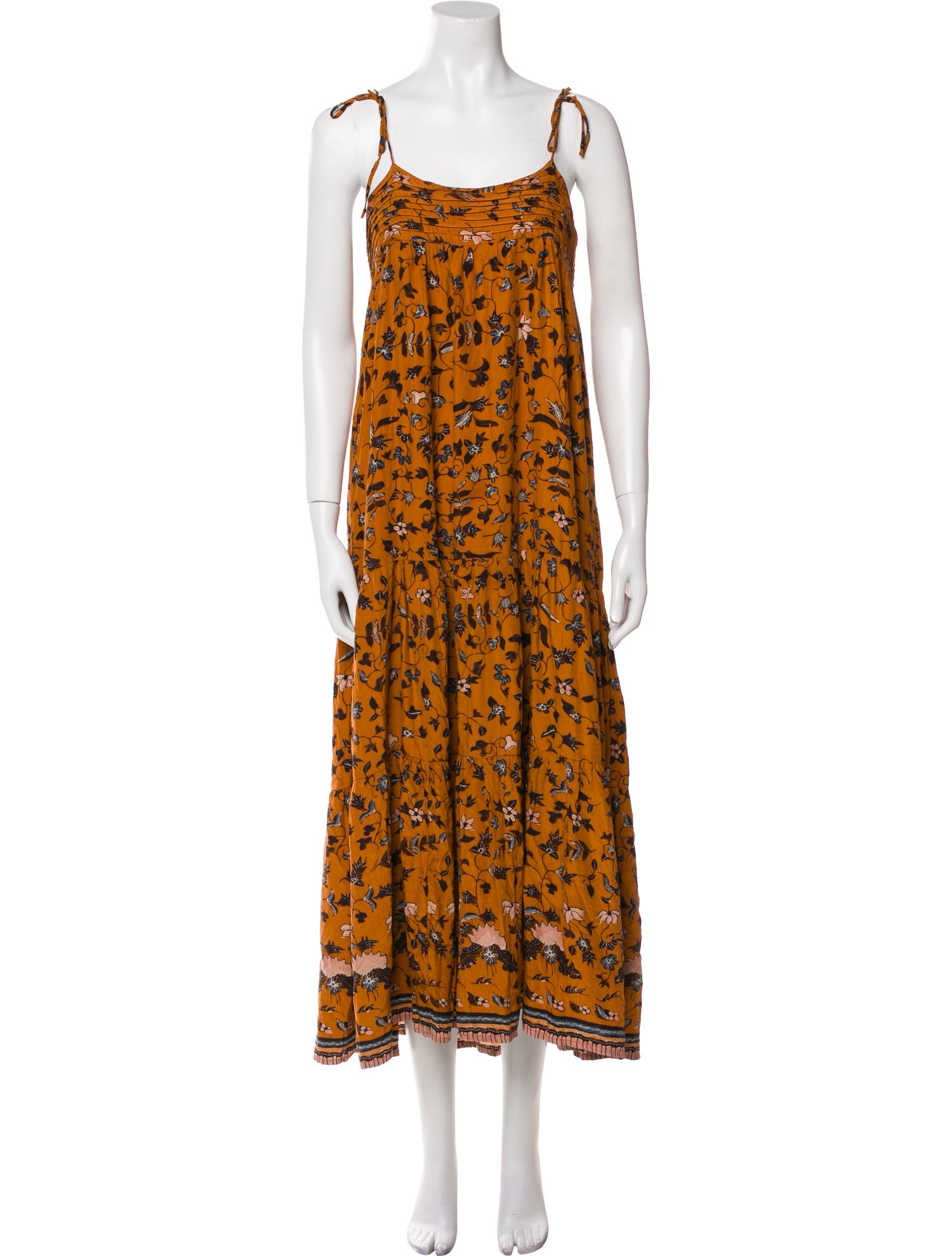 Natalie Martin Silk Midi Length Dress