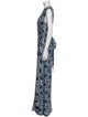 Natalie Martin Floral Print Long Dress