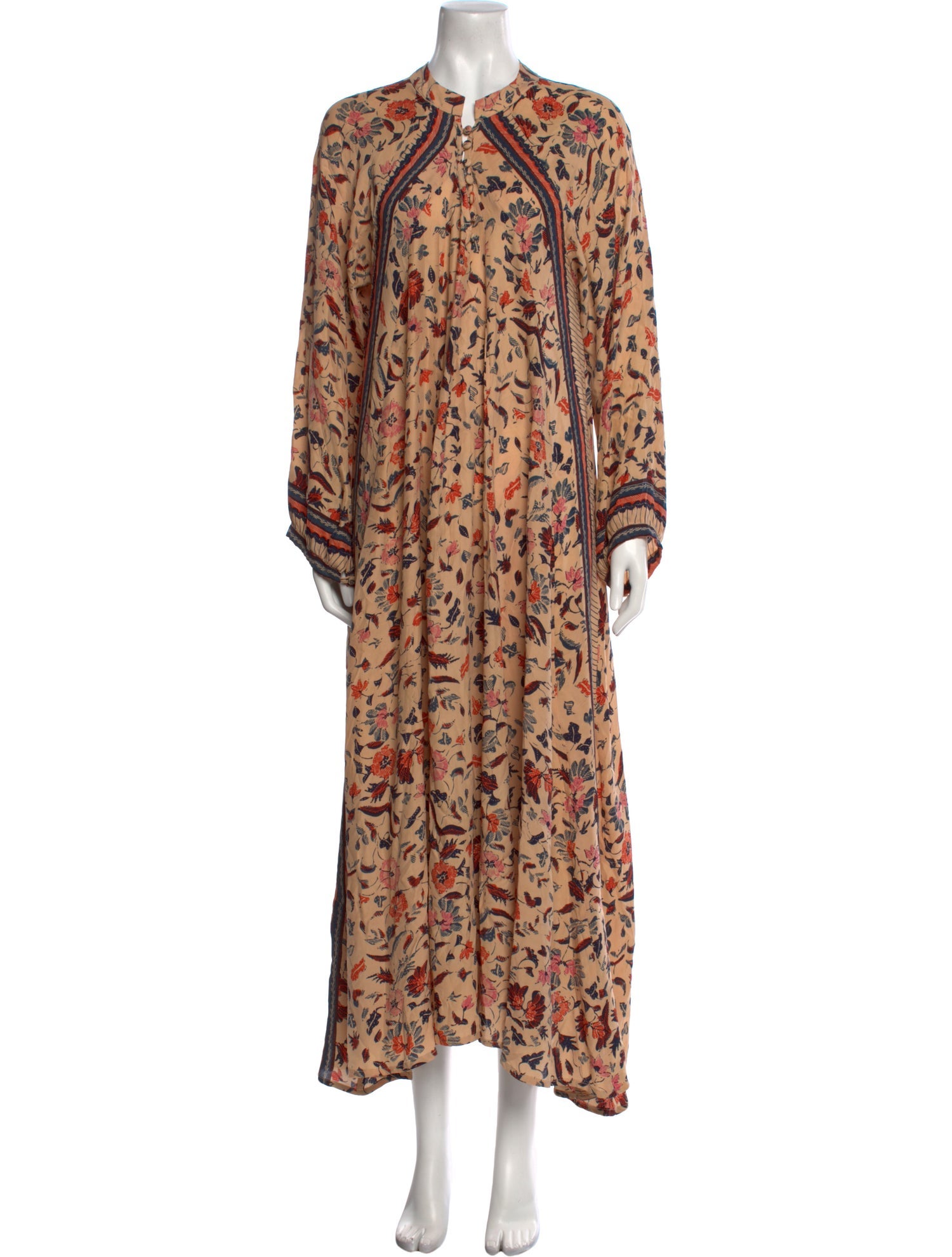 Natalie Martin Silk Long Dress