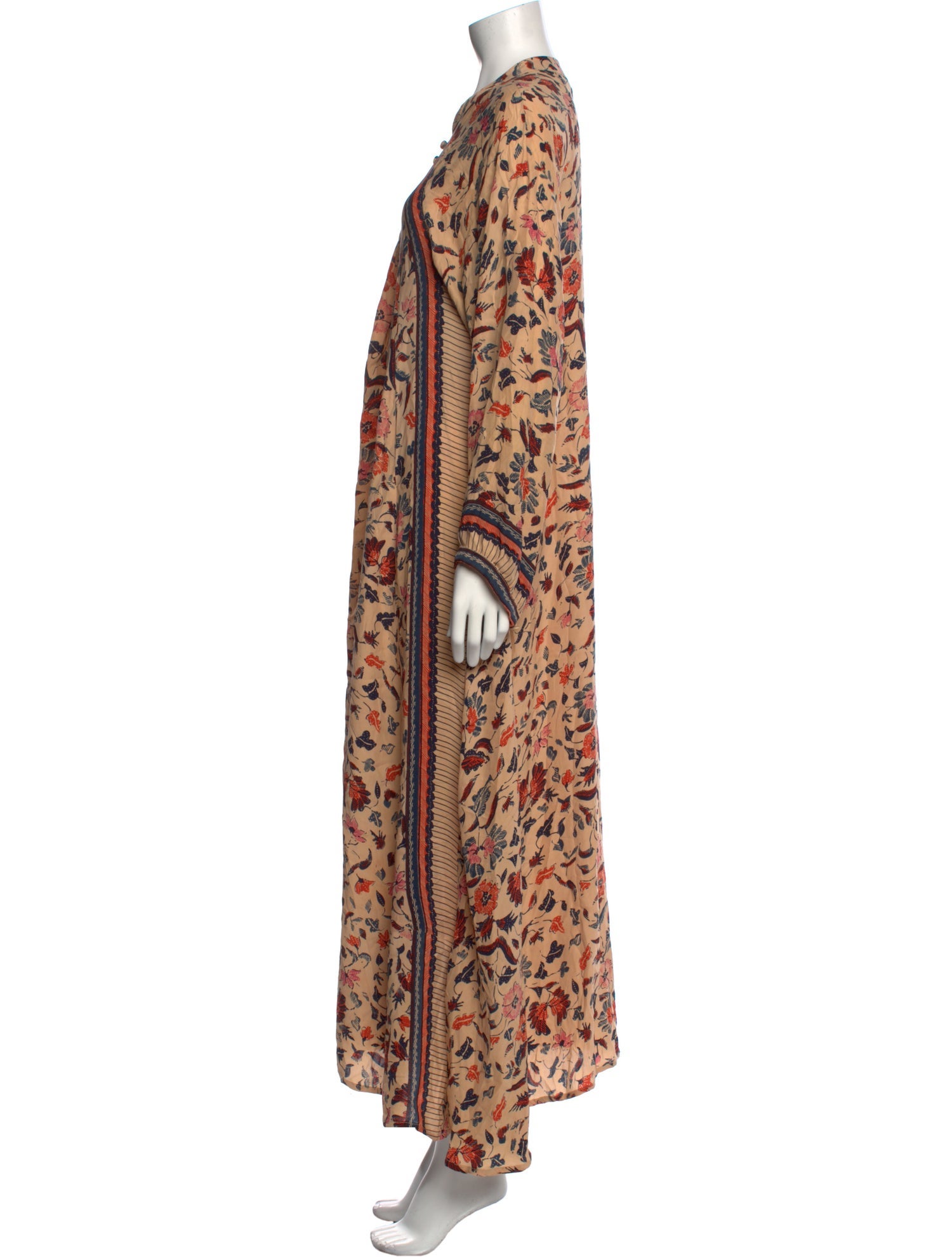 Natalie Martin Silk Long Dress