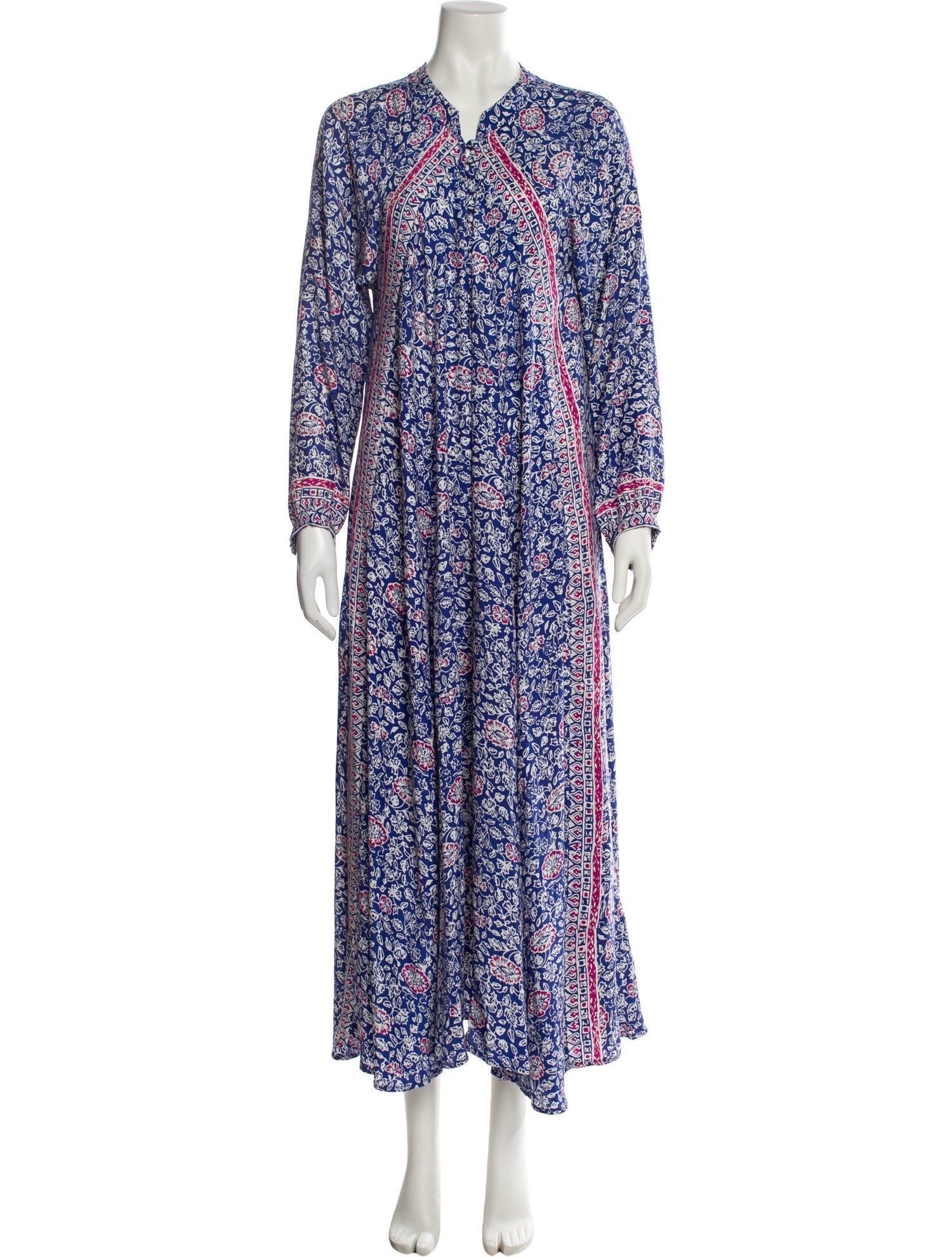 Natalie Martin Silk Long Dress