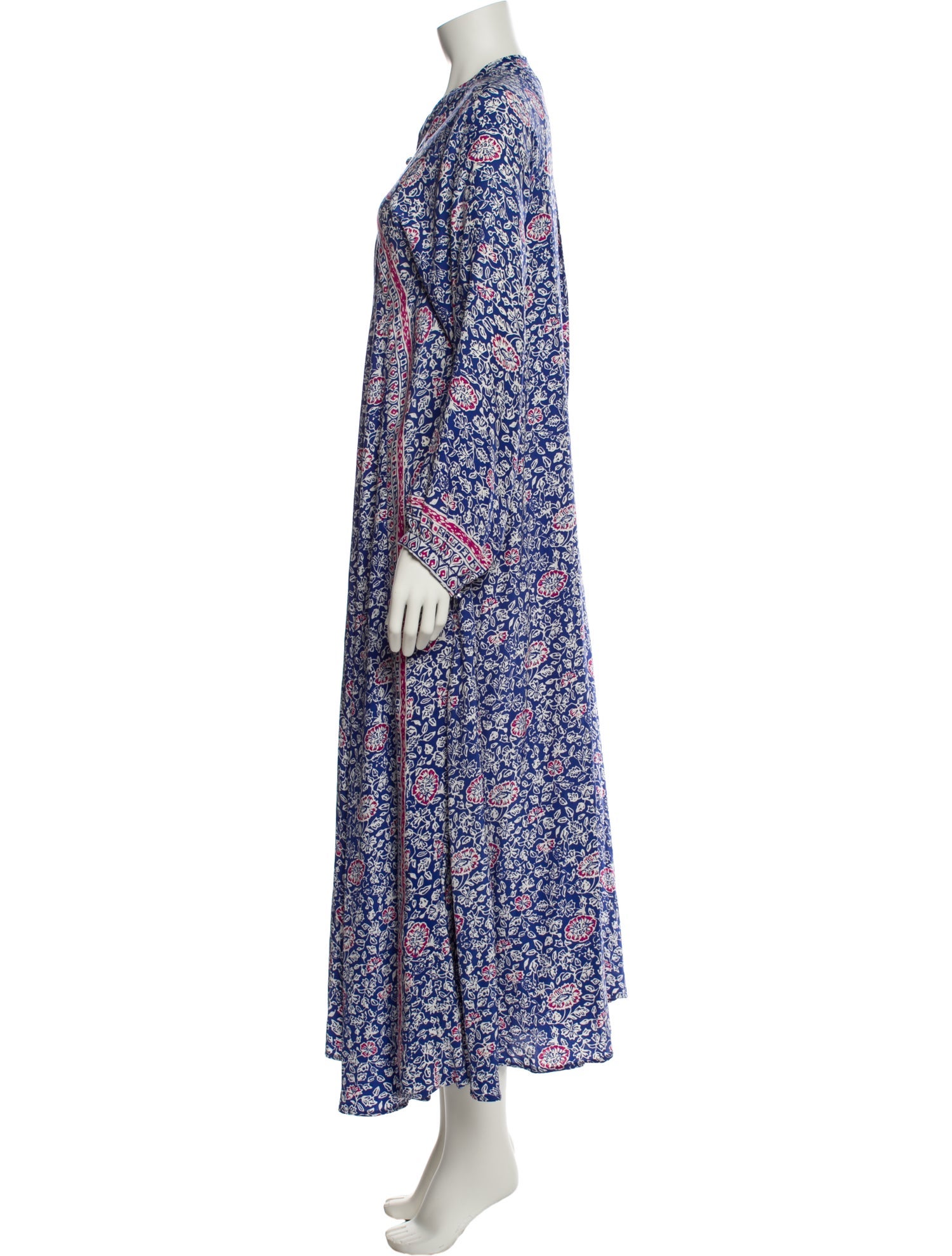Natalie Martin Silk Long Dress