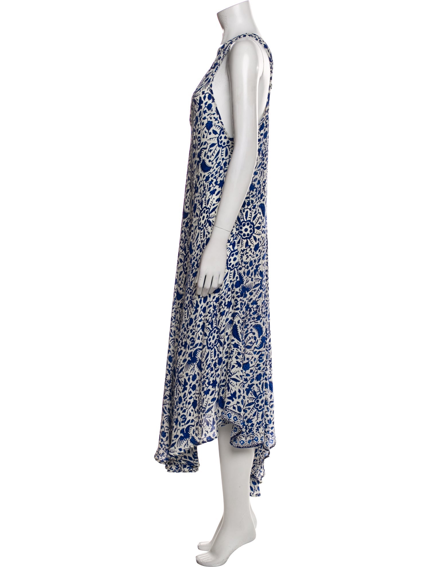 Natalie Martin Silk Long Dress