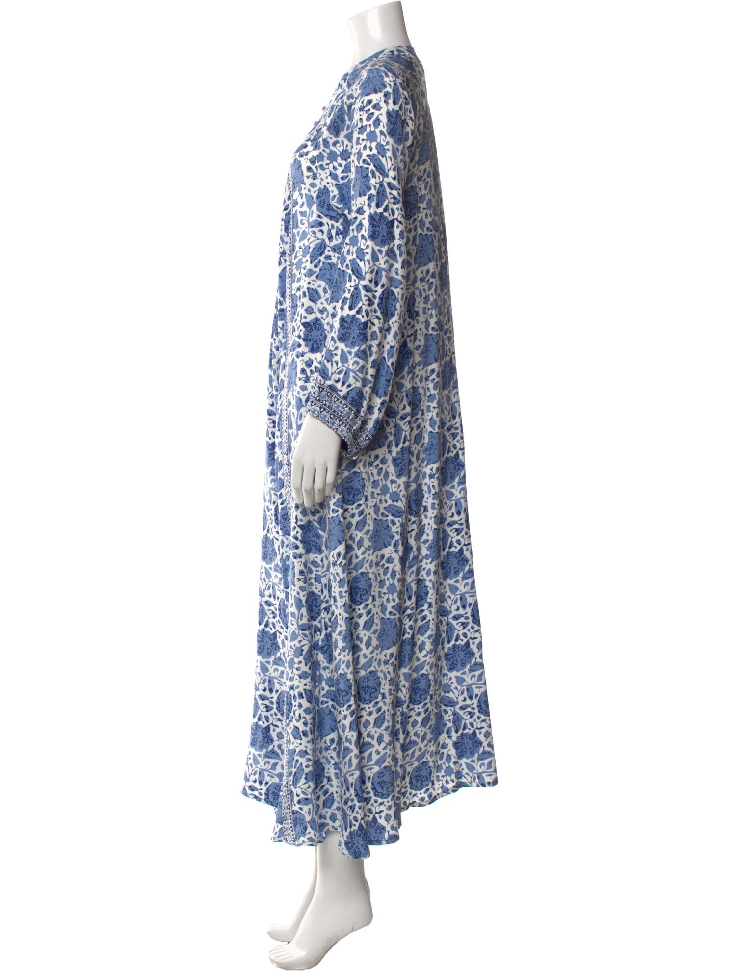 Natalie Martin Silk Long Dress