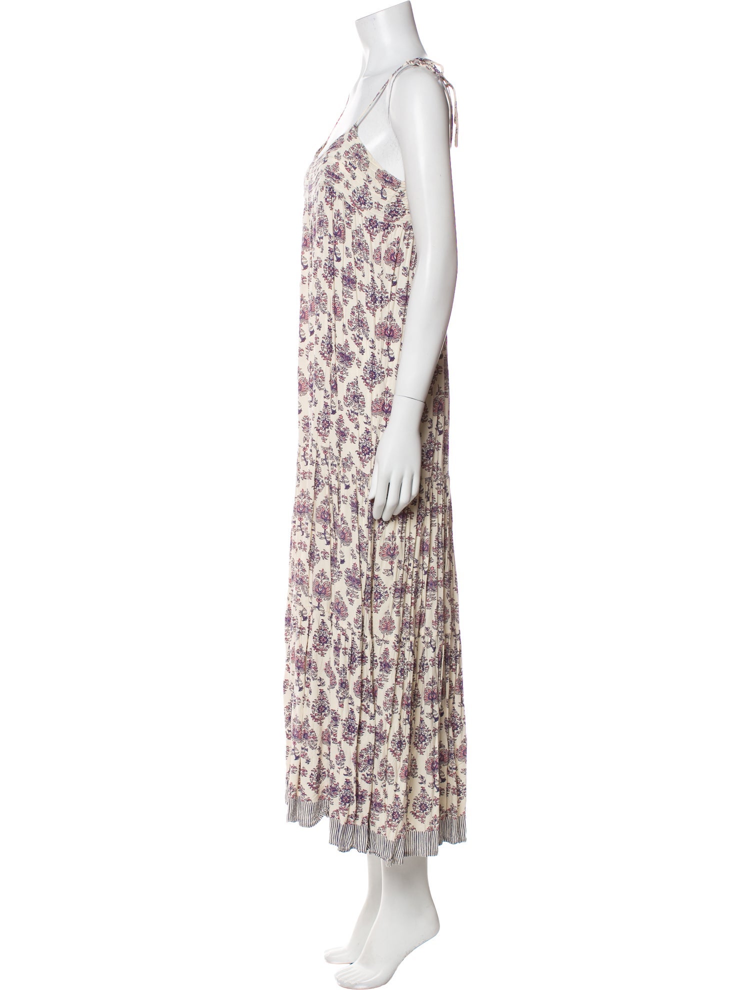 Natalie Martin Floral Print Long Dress