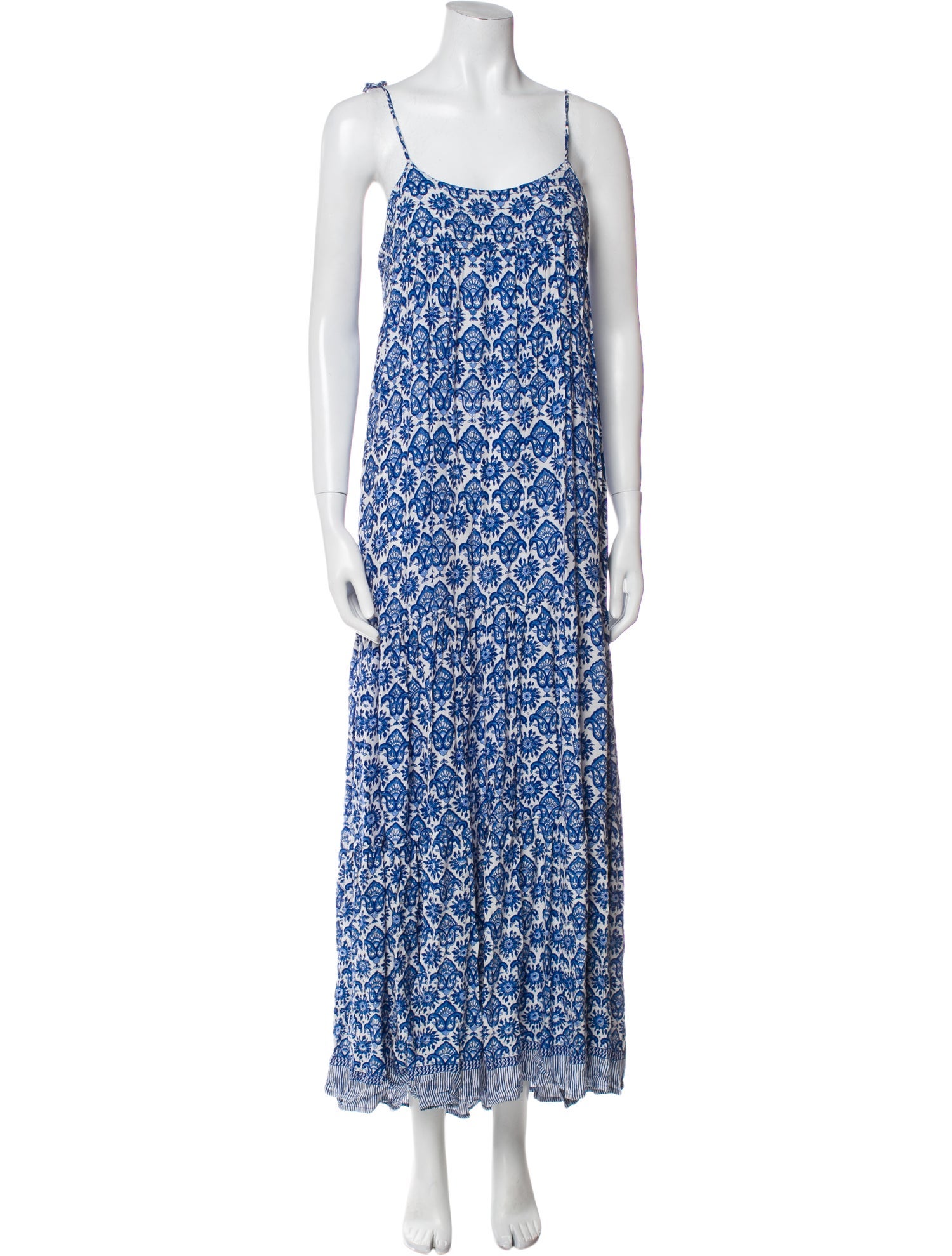 Natalie Martin Printed Long Dress