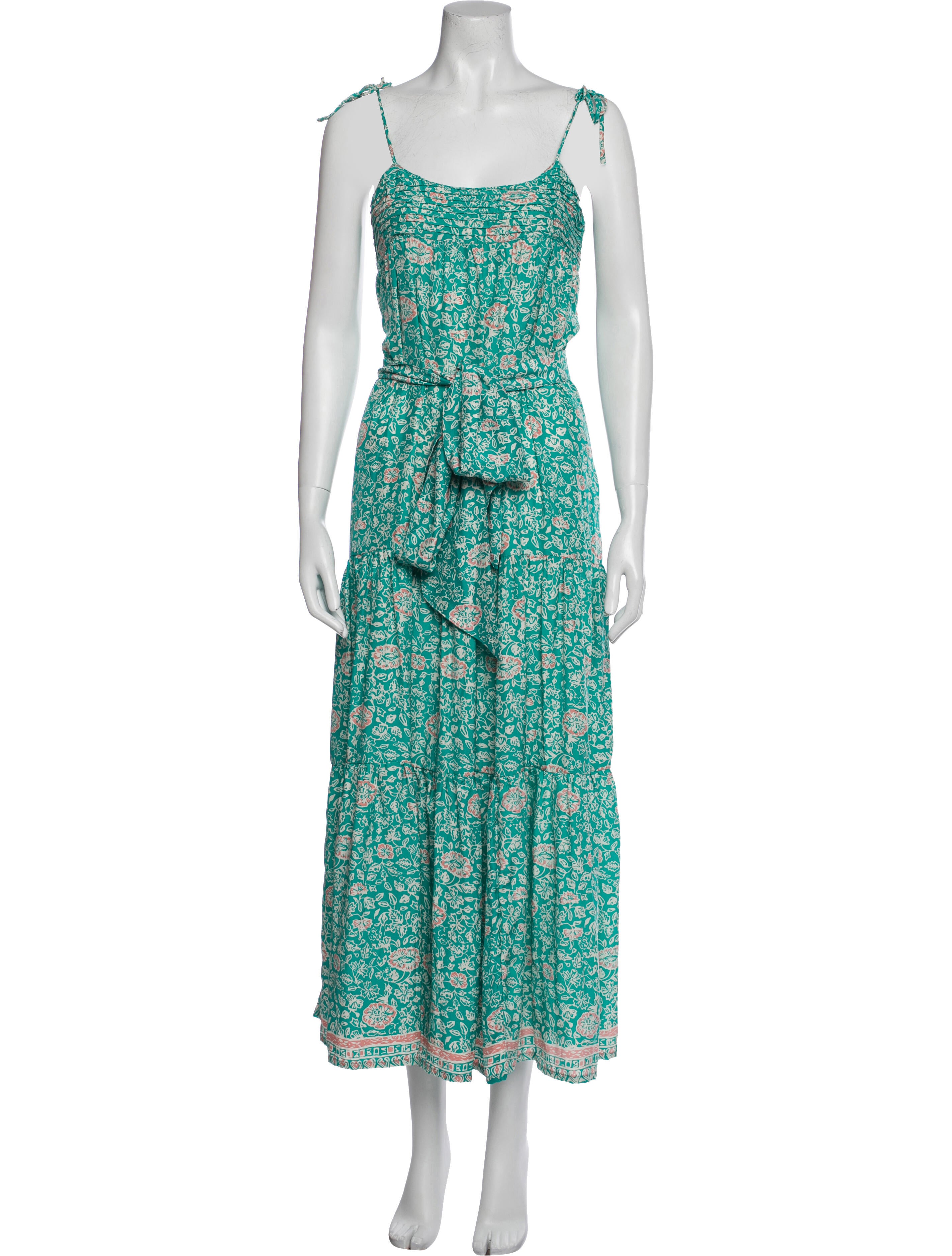 Natalie Martin Silk Long Dress