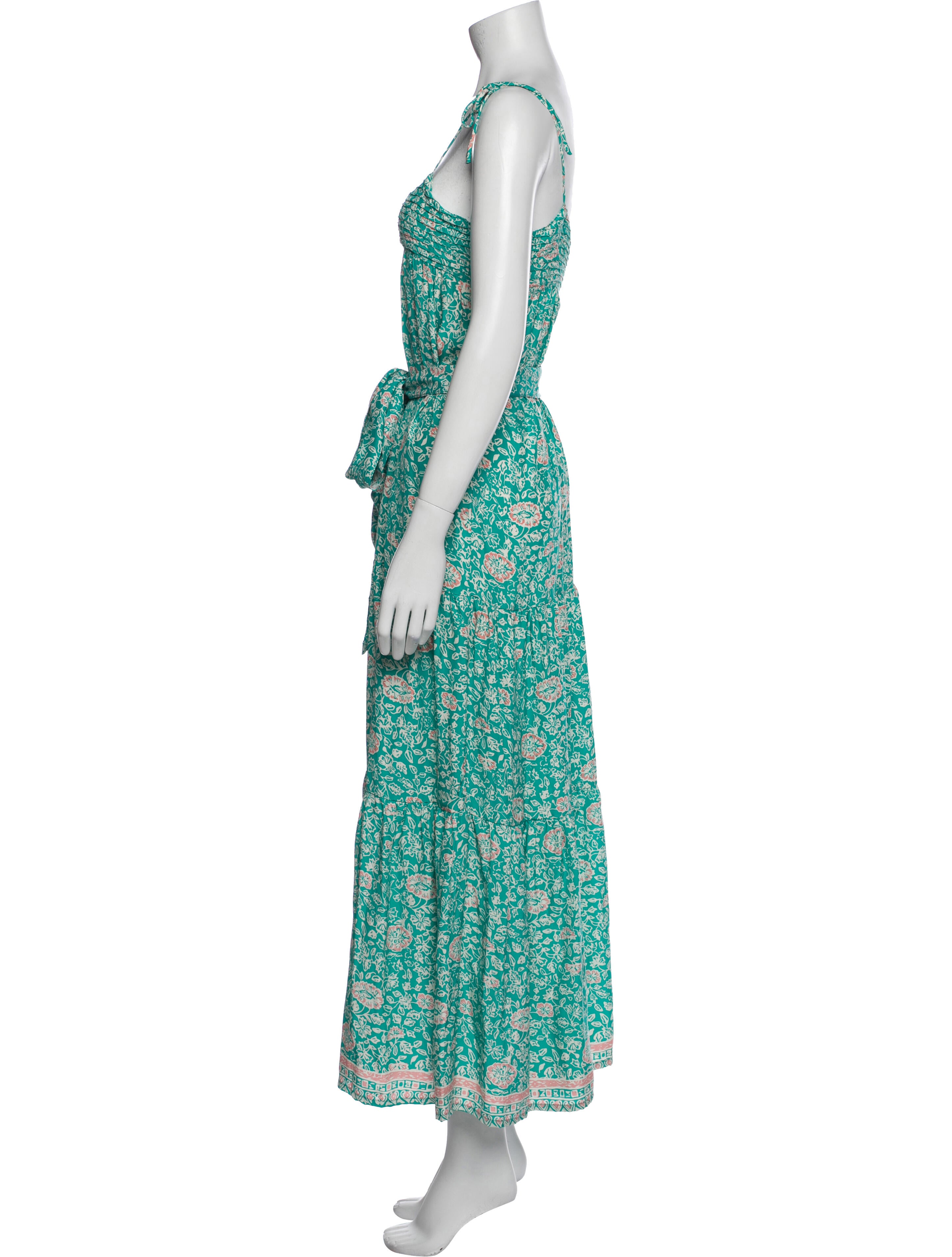 Natalie Martin Silk Long Dress