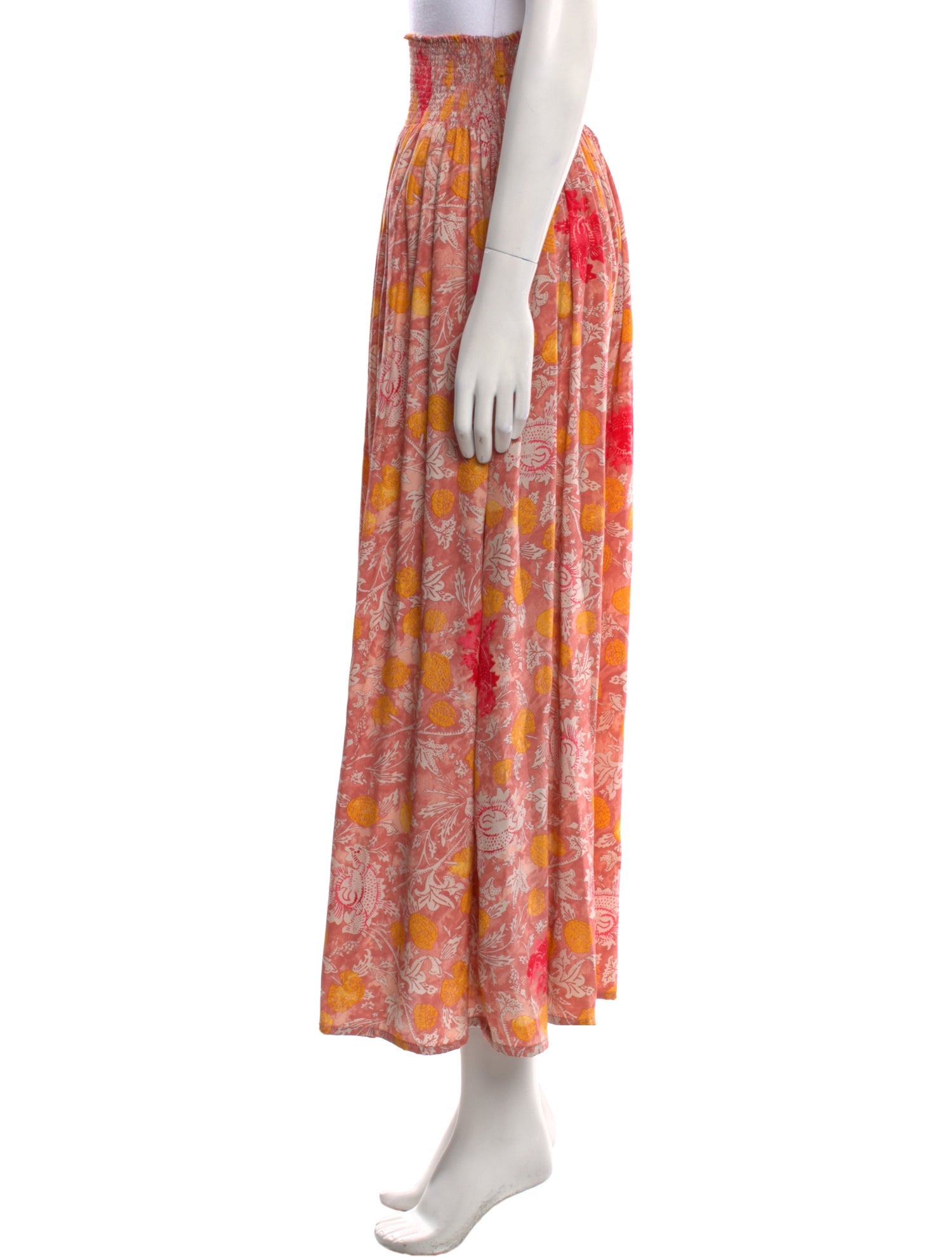 Natalie Martin Silk Long Skirt