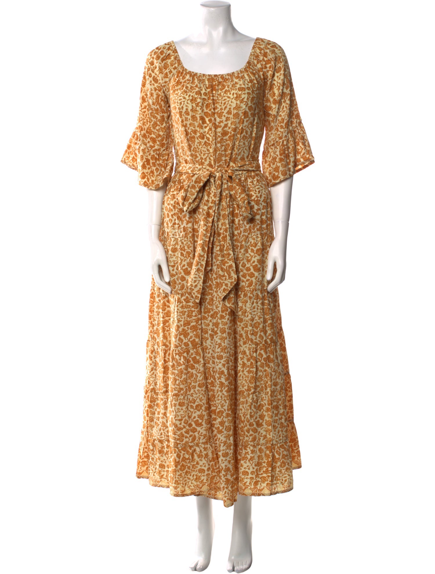 Natalie Martin Silk Long Dress
