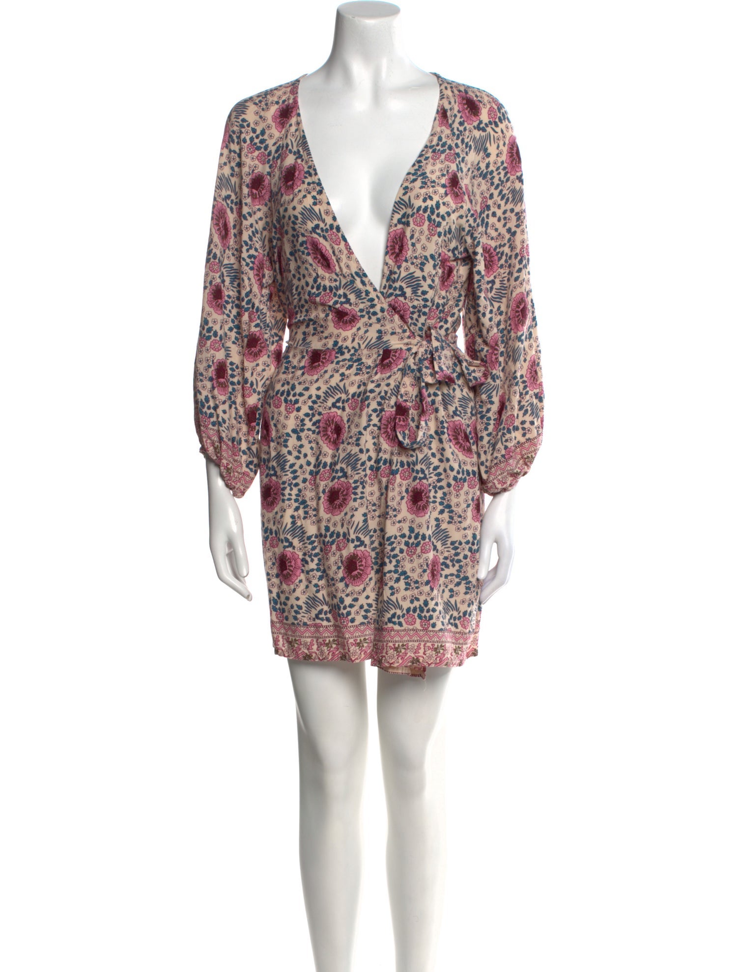 Natalie Martin Printed Mini Dress