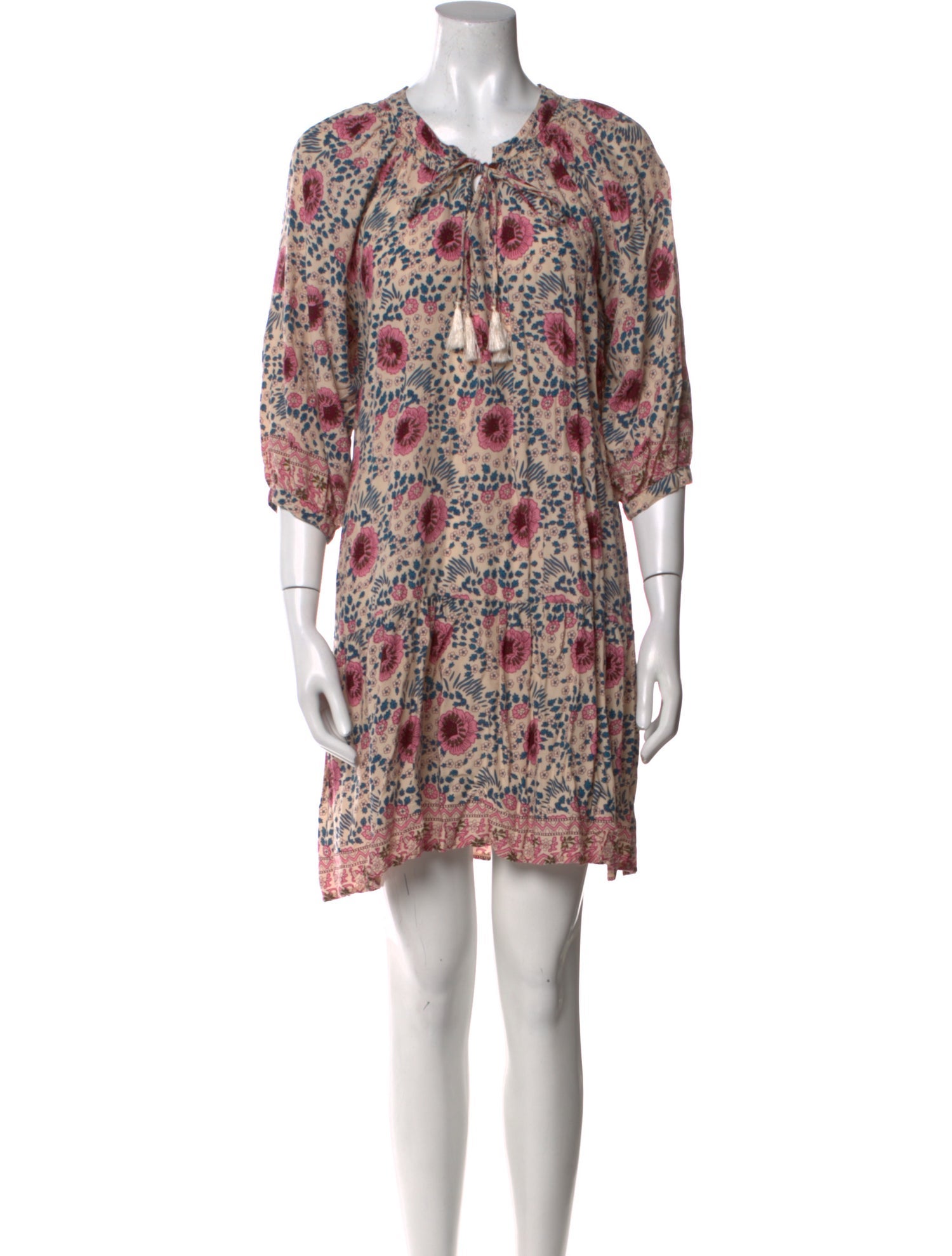 Natalie Martin Printed Mini Dress