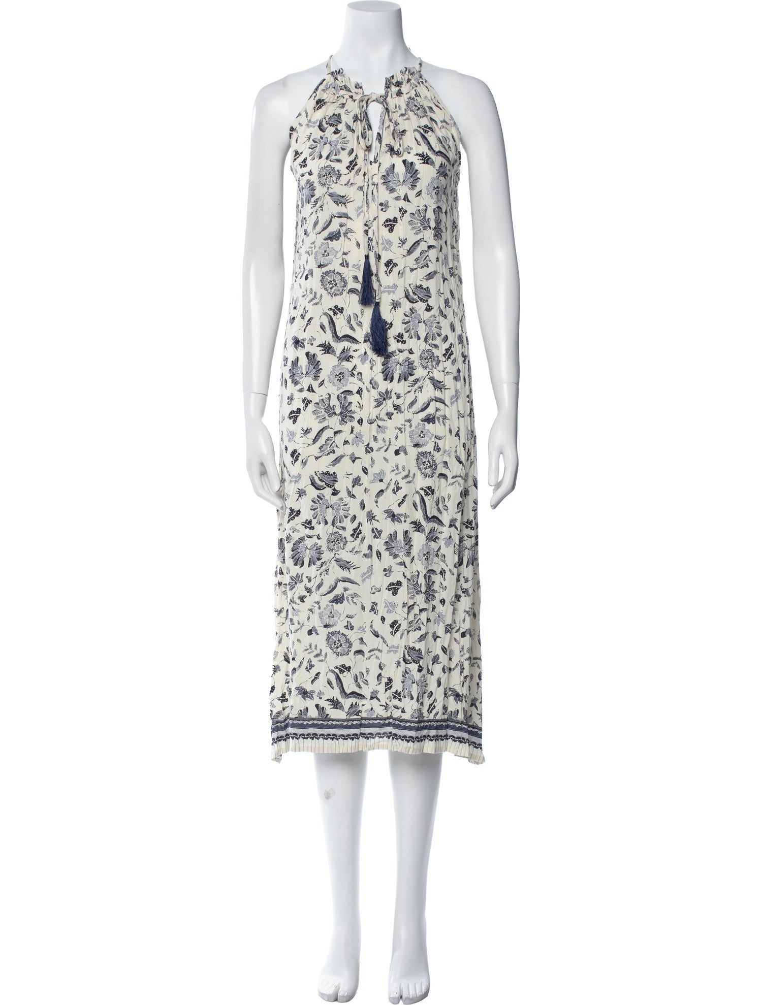 Natalie Martin Printed Midi Length Dress