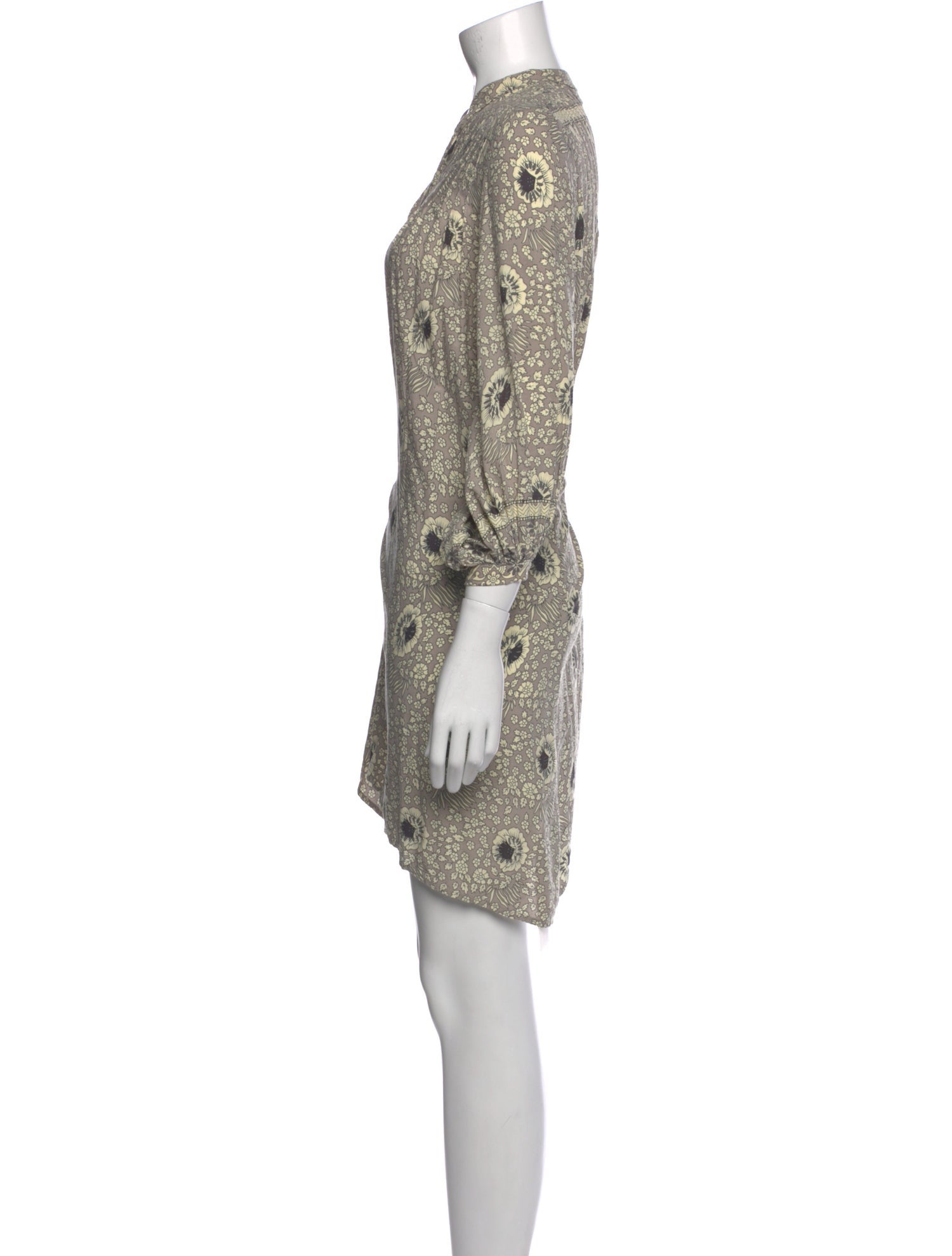 Natalie Martin Printed Mini Dress