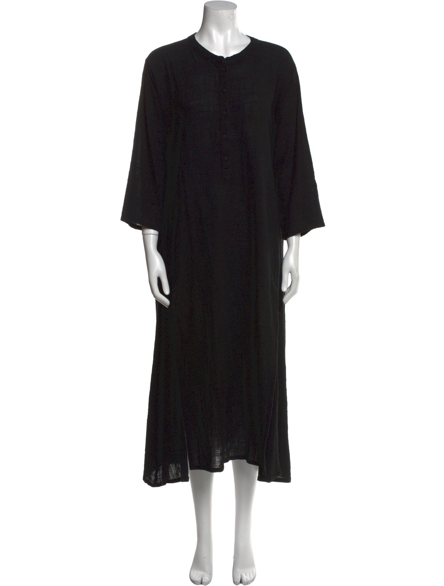 Natalie Martin Crew Neck Long Dress