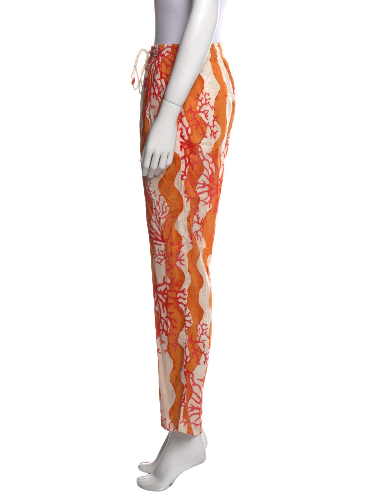 Natalie Martin Floral Print Straight Leg Pants