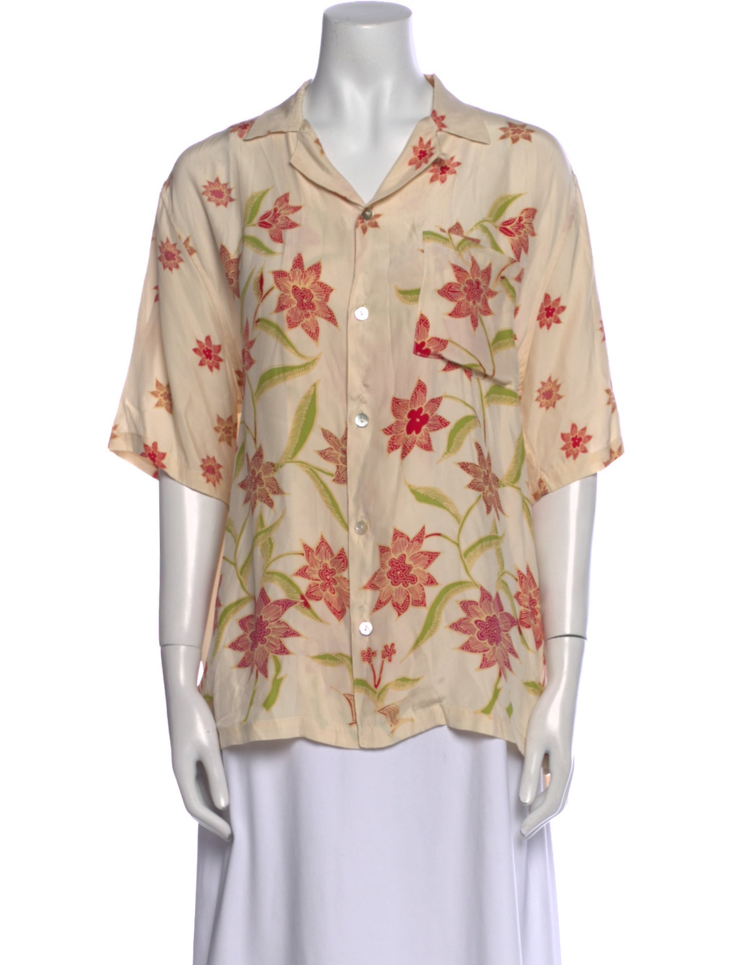 Natalie Martin Silk Floral Print Blouse