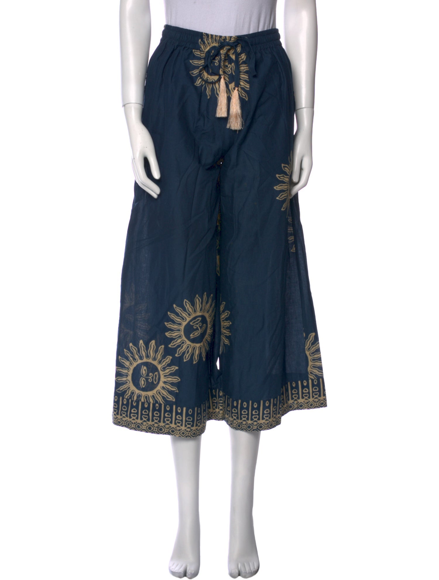 Natalie Martin Floral Print Wide Leg Pants