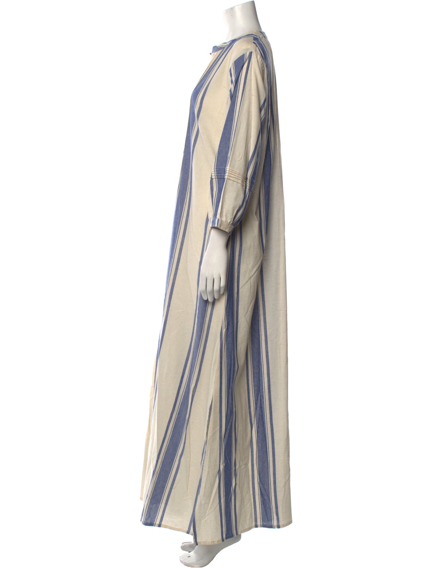 Natalie Martin Striped Long Dress