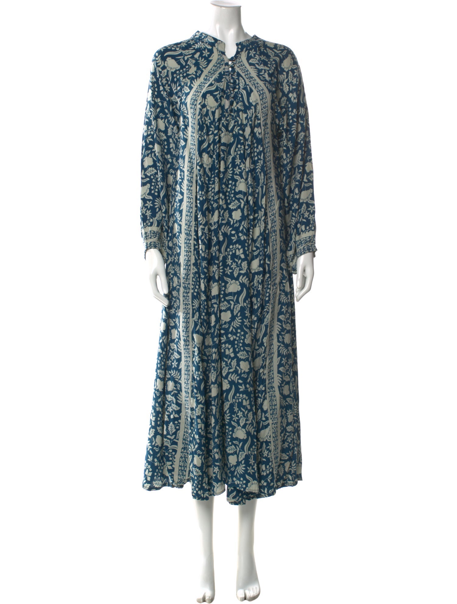 Natalie Martin Silk Long Dress