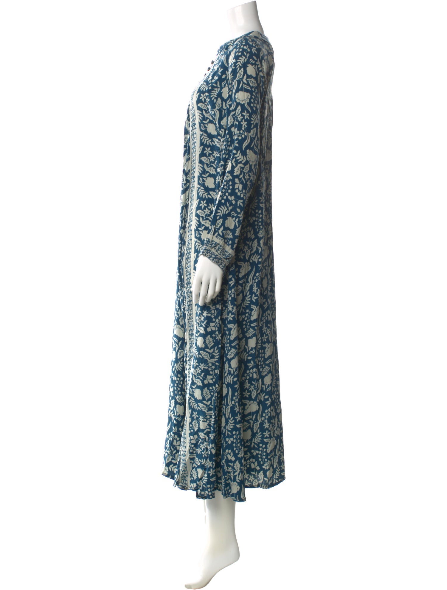 Natalie Martin Silk Long Dress