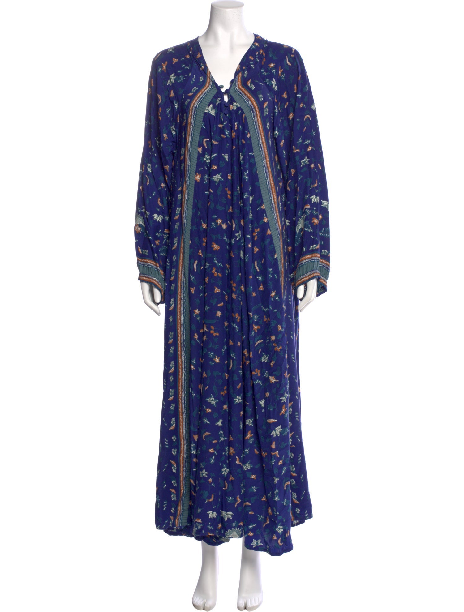 Natalie Martin Silk Long Dress