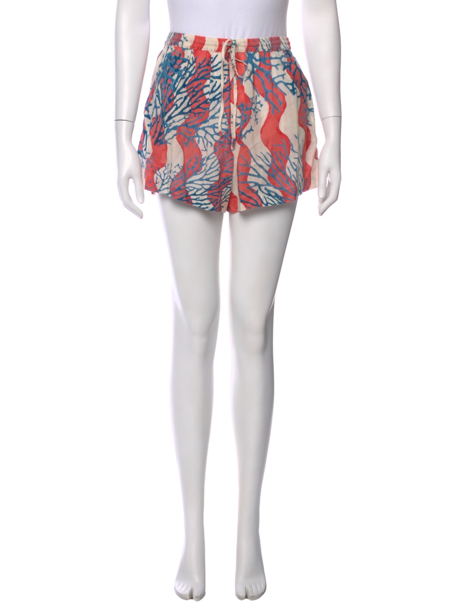 Natalie Martin Striped Mini Shorts