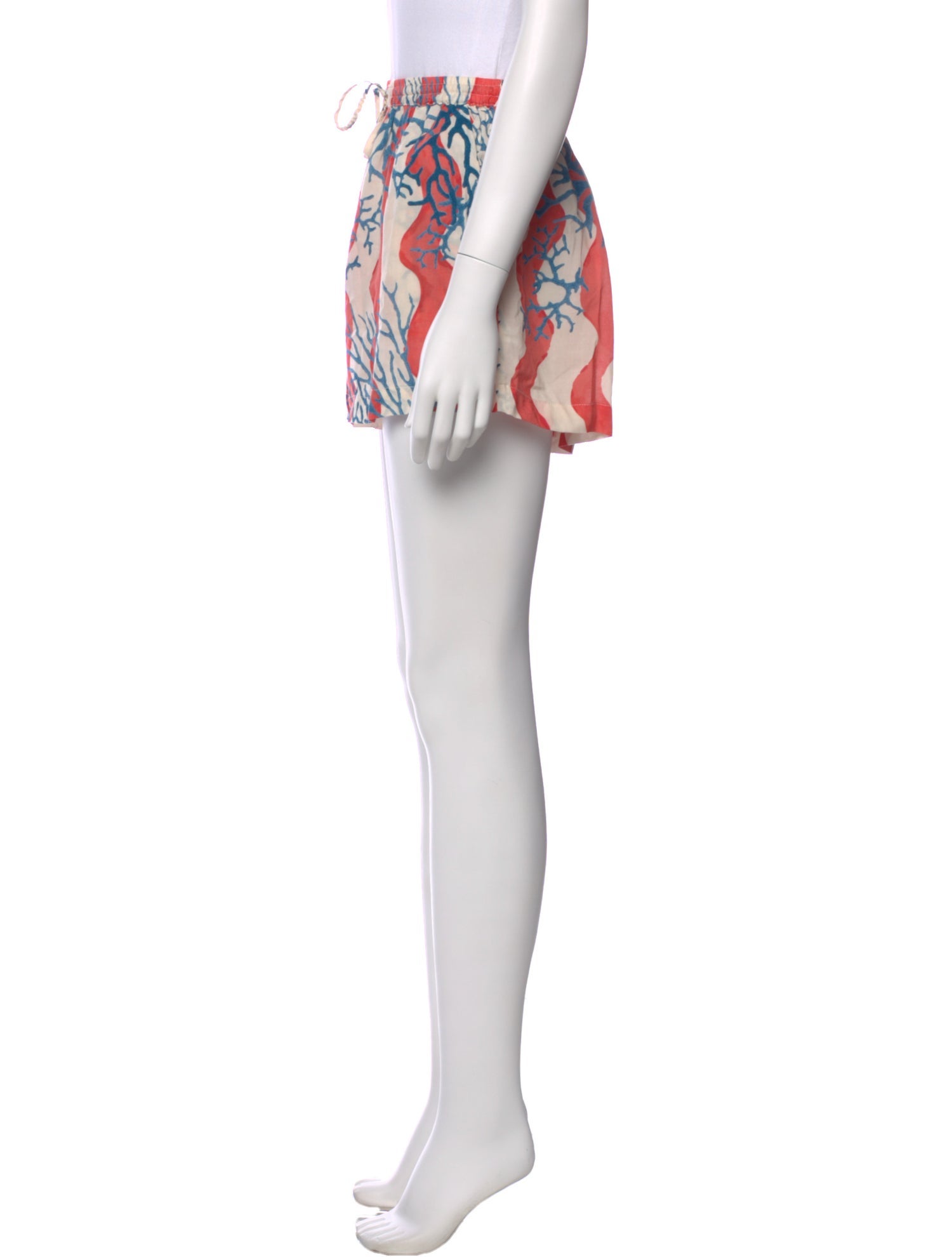 Natalie Martin Striped Mini Shorts