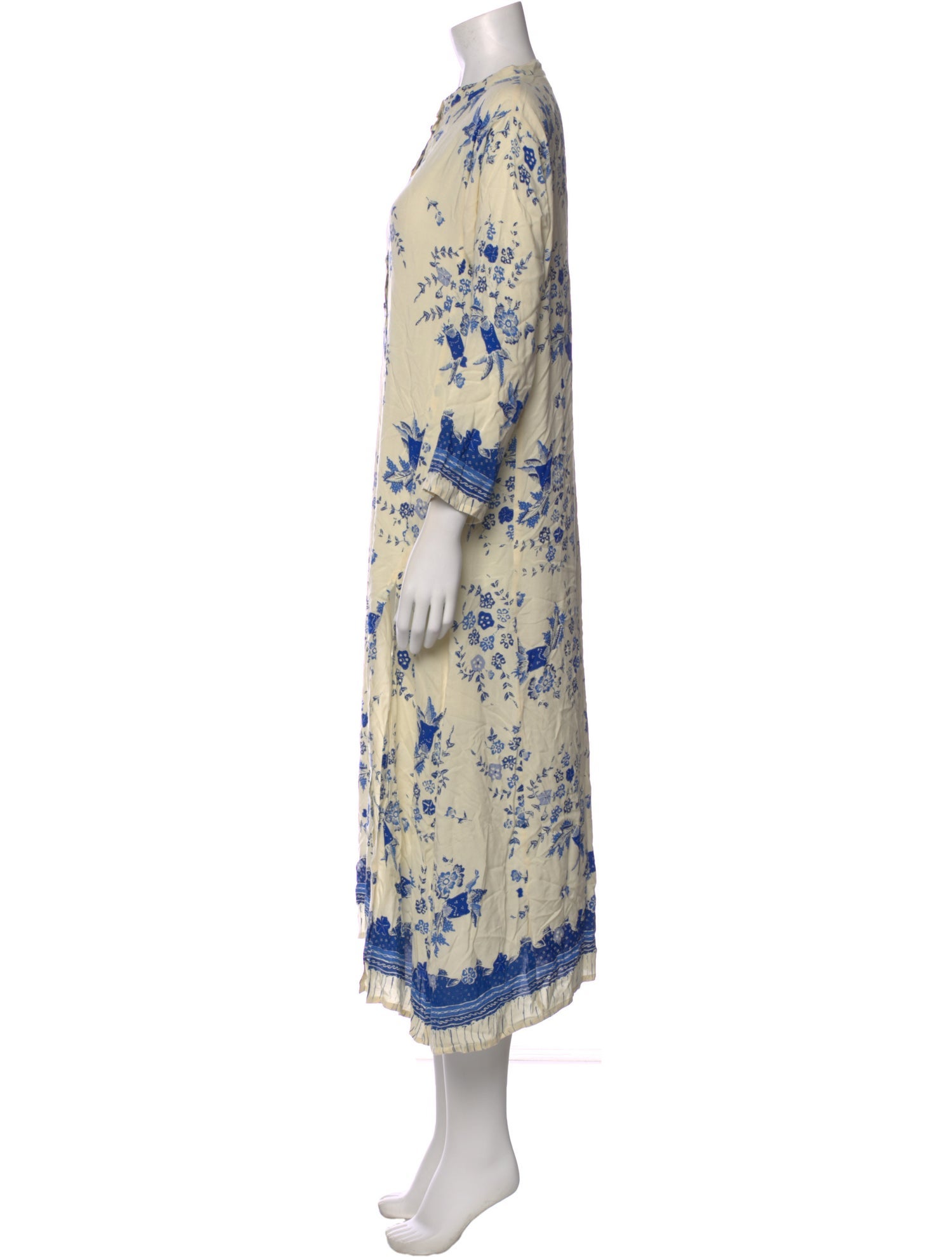 Natalie Martin Floral Print Long Dress