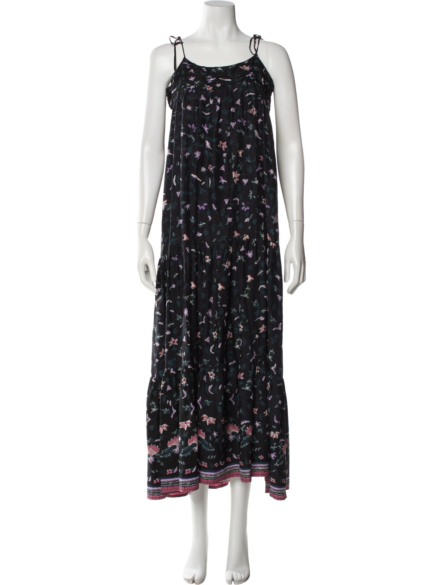 Natalie Martin Silk Long Dress