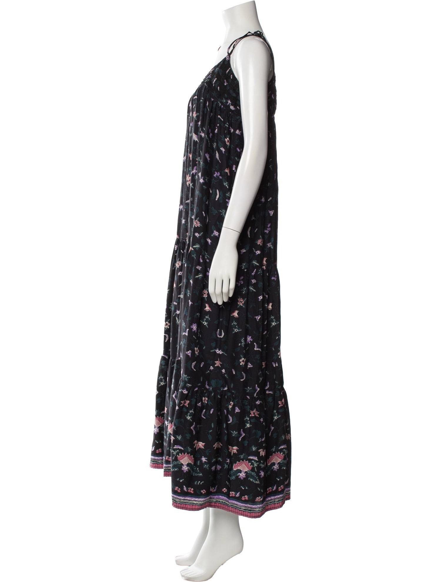 Natalie Martin Silk Long Dress