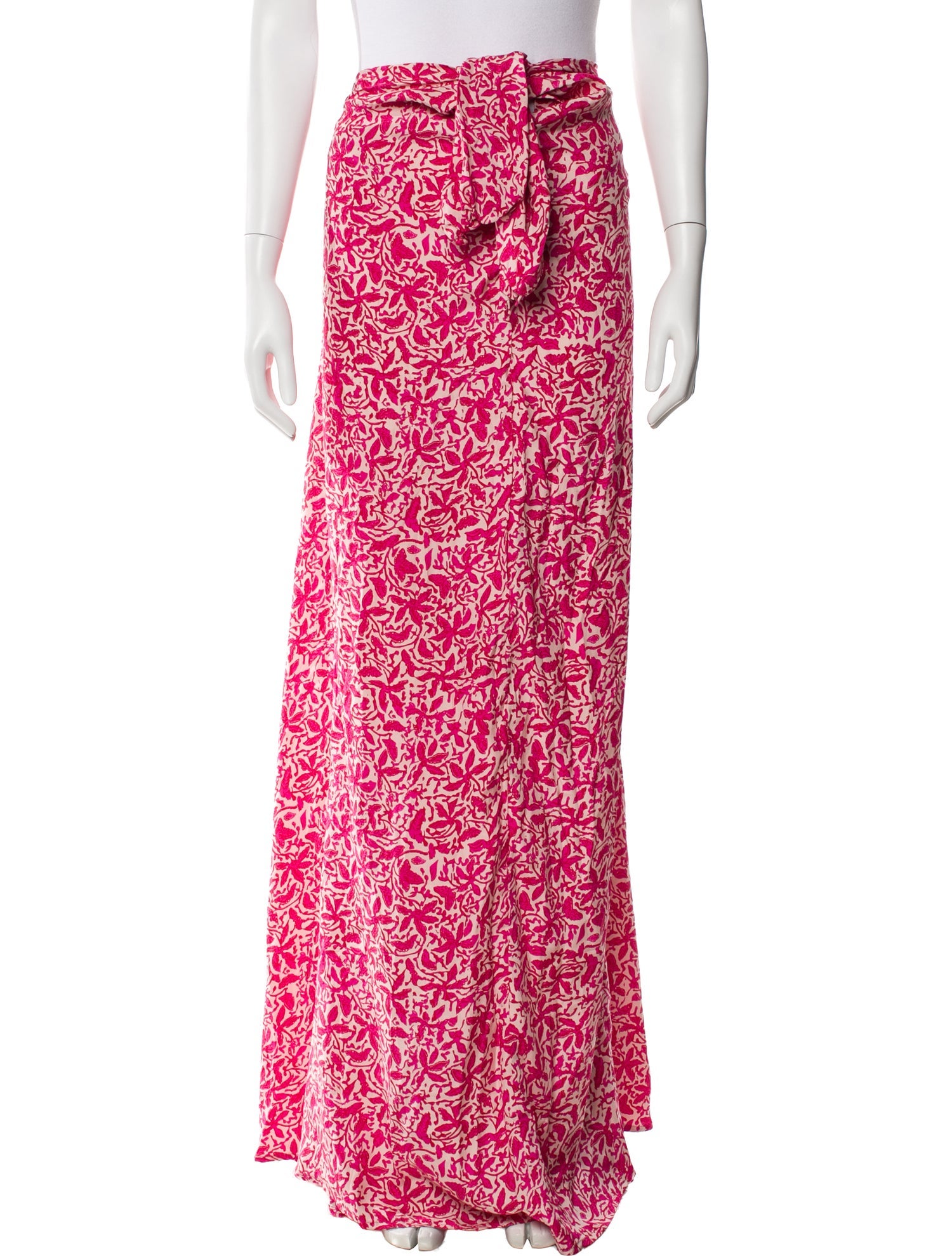 Natalie Martin Silk Long Skirt
