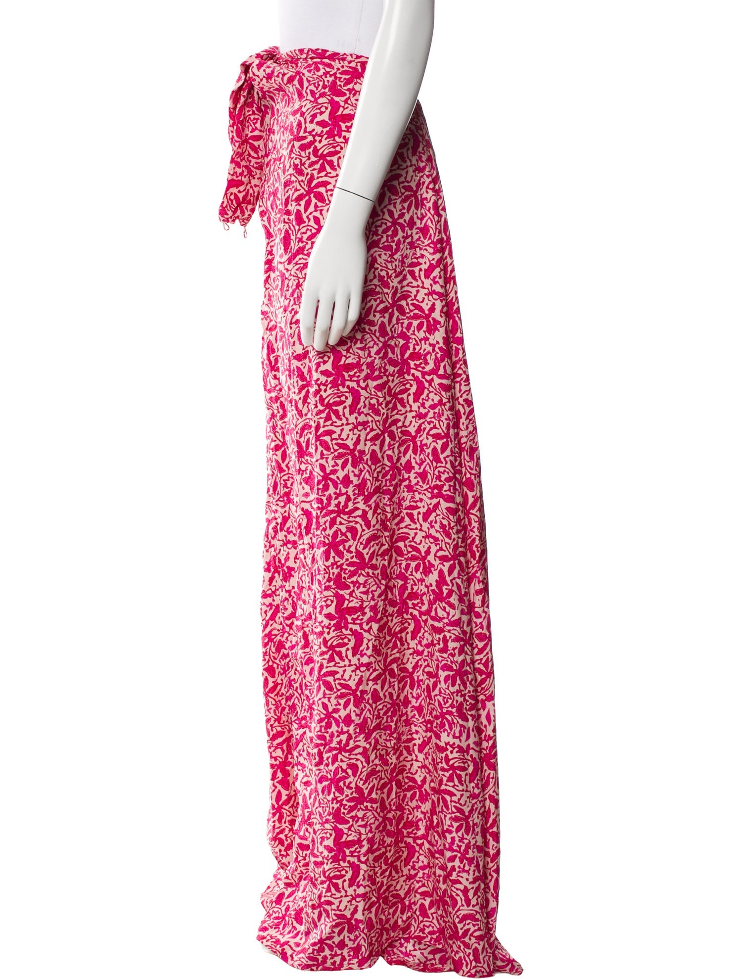 Natalie Martin Silk Long Skirt