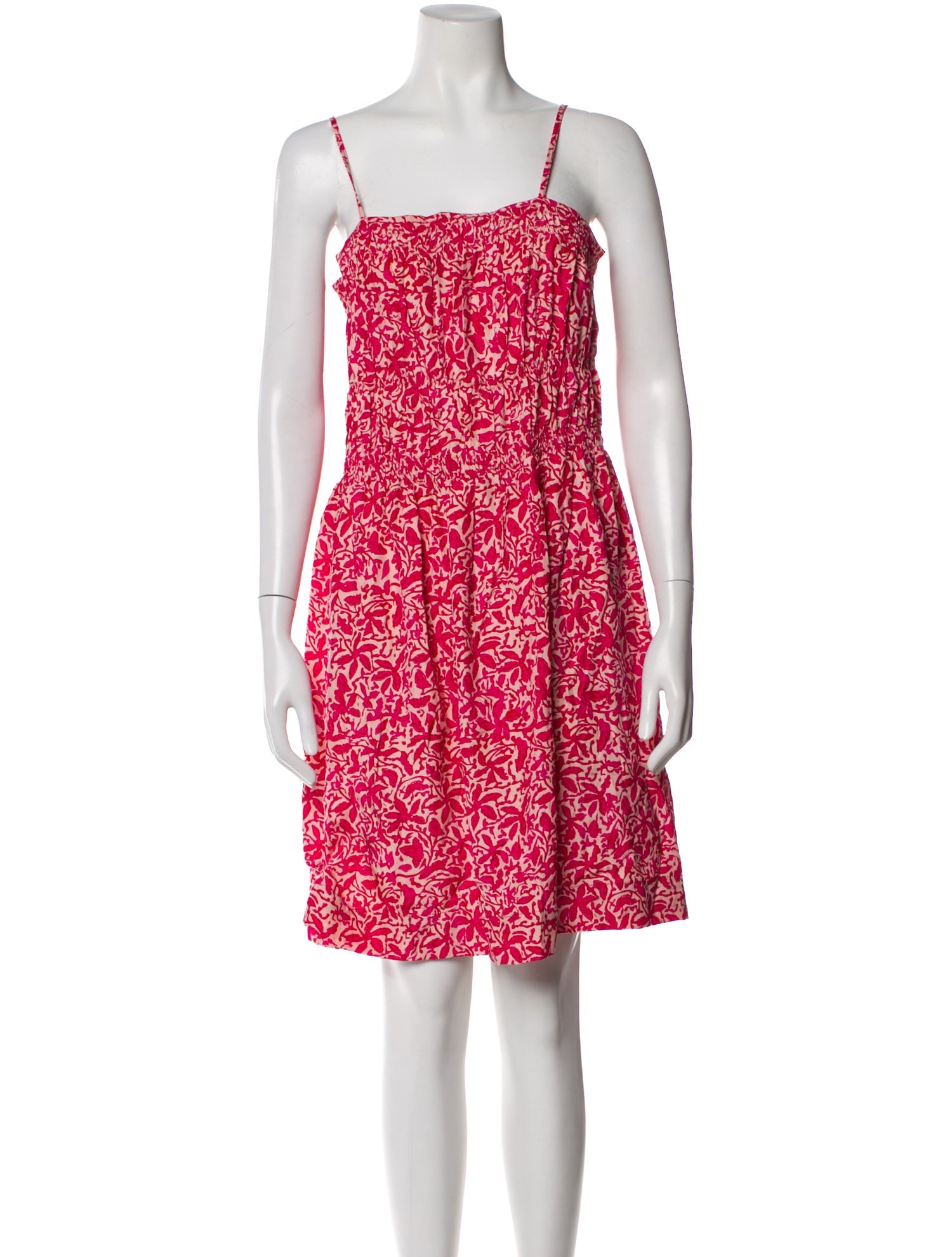 Natalie Martin Silk Knee-Length Dress