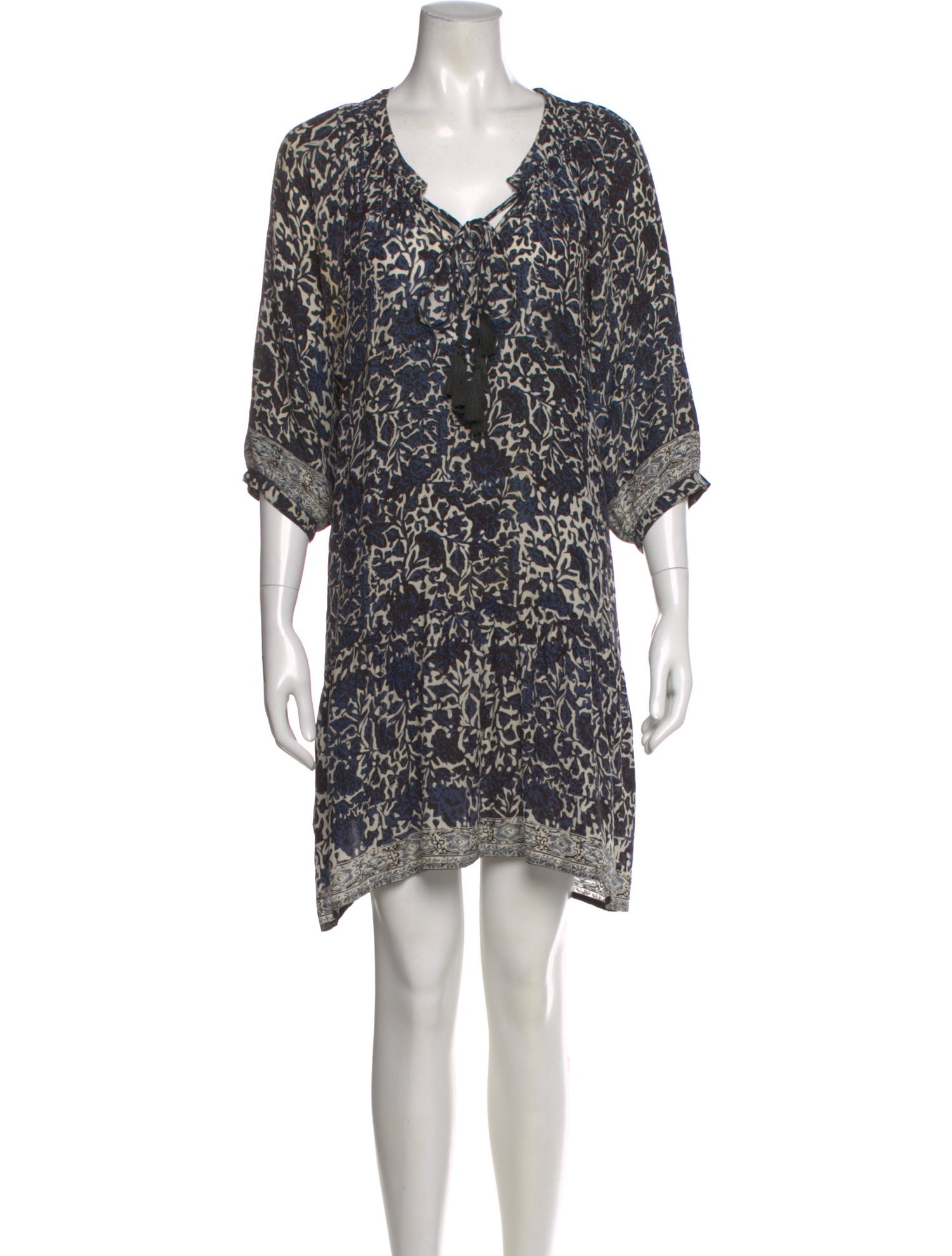 Natalie Martin Printed Mini Dress