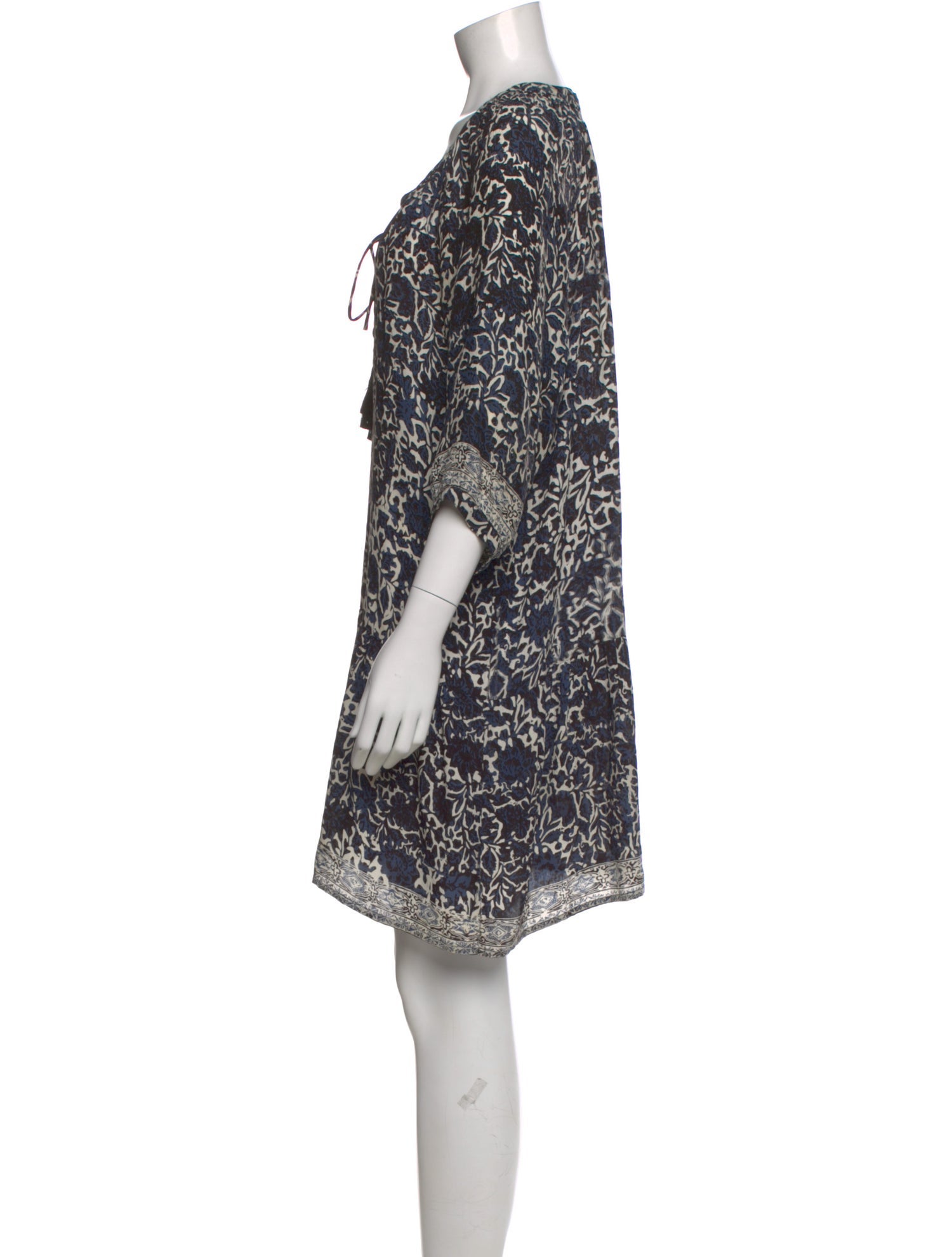 Natalie Martin Printed Mini Dress