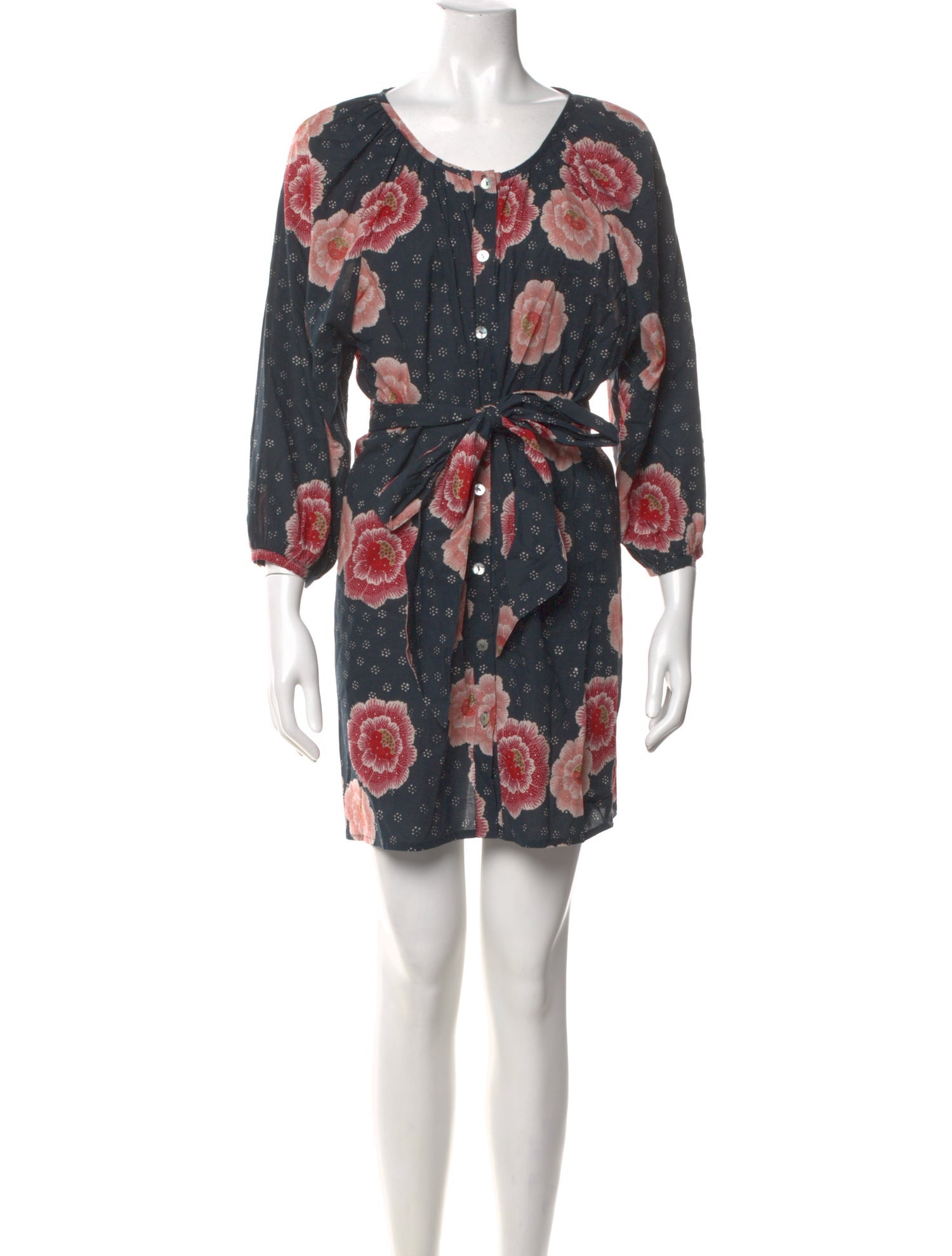 Natalie Martin Printed Mini Dress