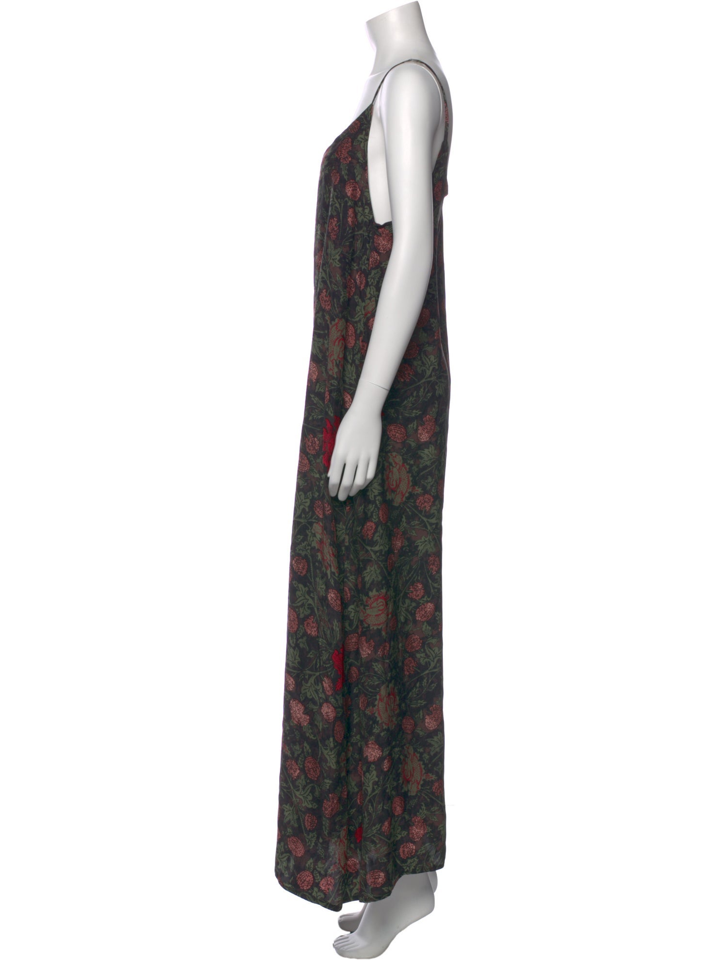 Natalie Martin Silk Long Dress
