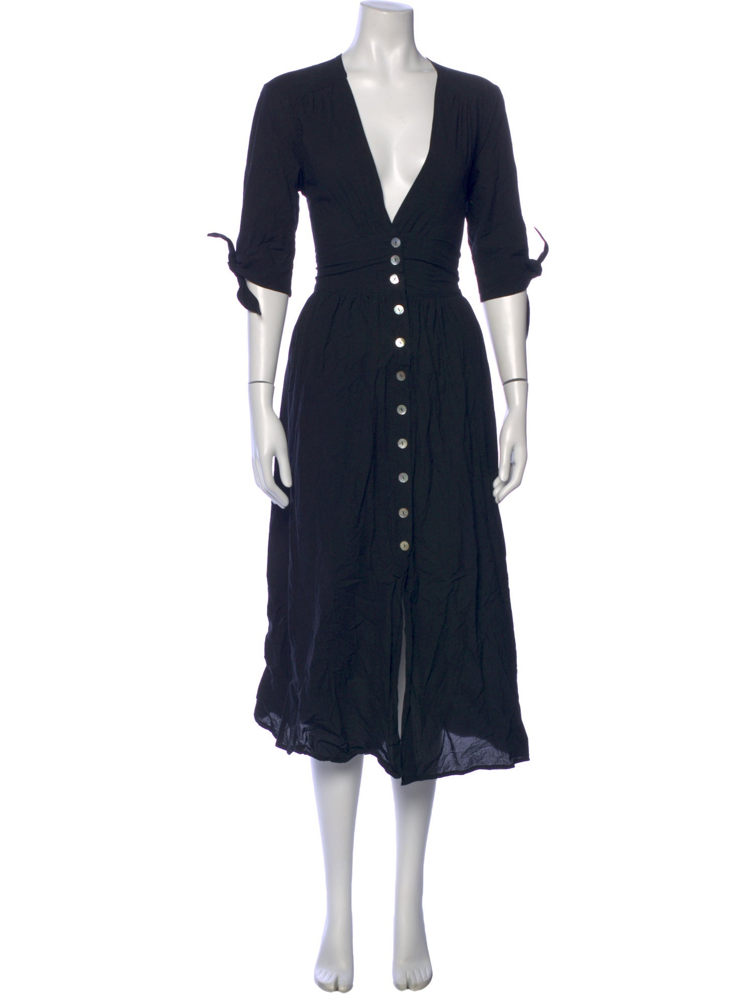 Natalie Martin V-Neck Long Dress w/ Tags