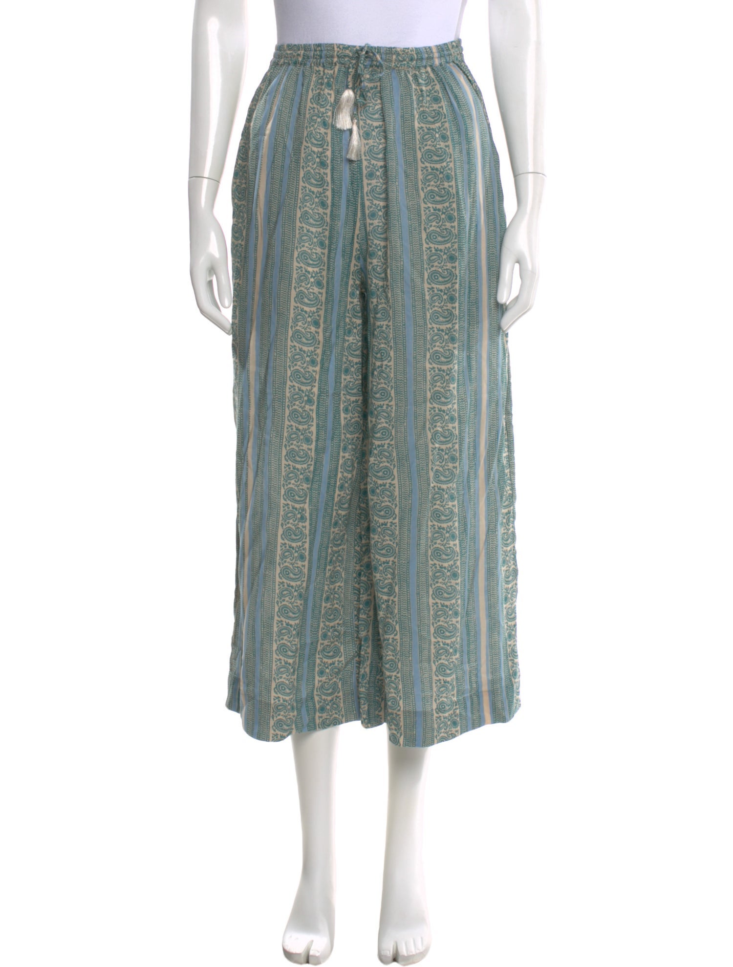 Natalie Martin Striped Wide Leg Pants